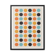 Retro Carnival Rhythm - Framed