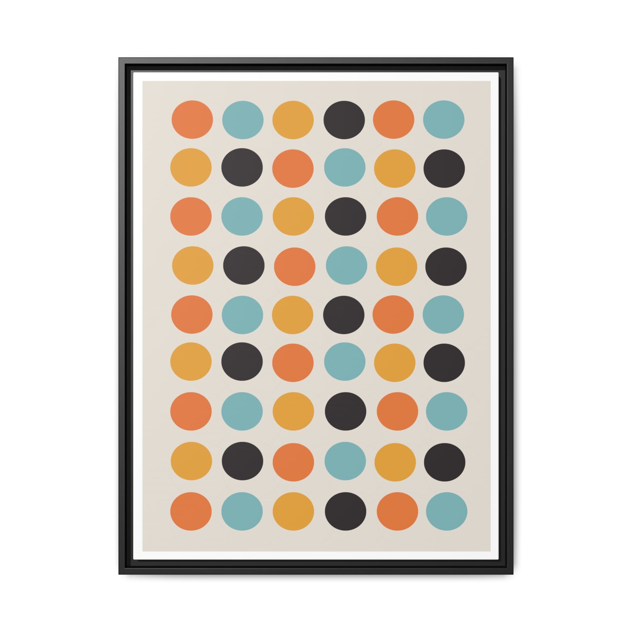 Retro Carnival Rhythm - Framed