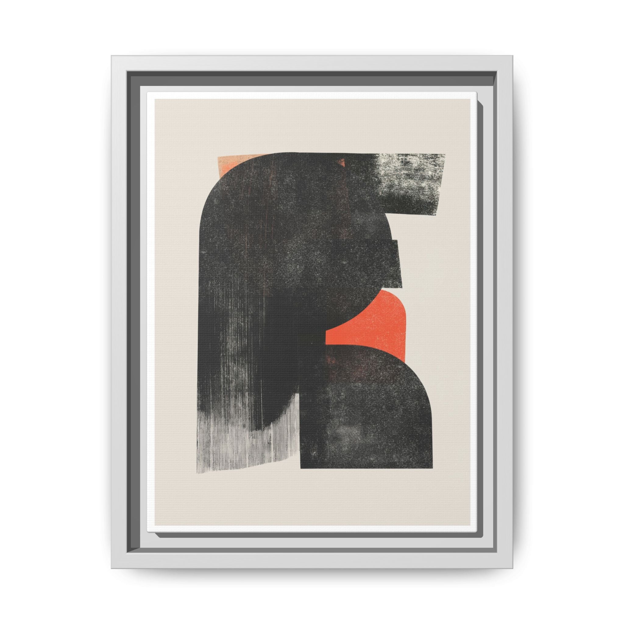 Ember Shadow Structure - Framed