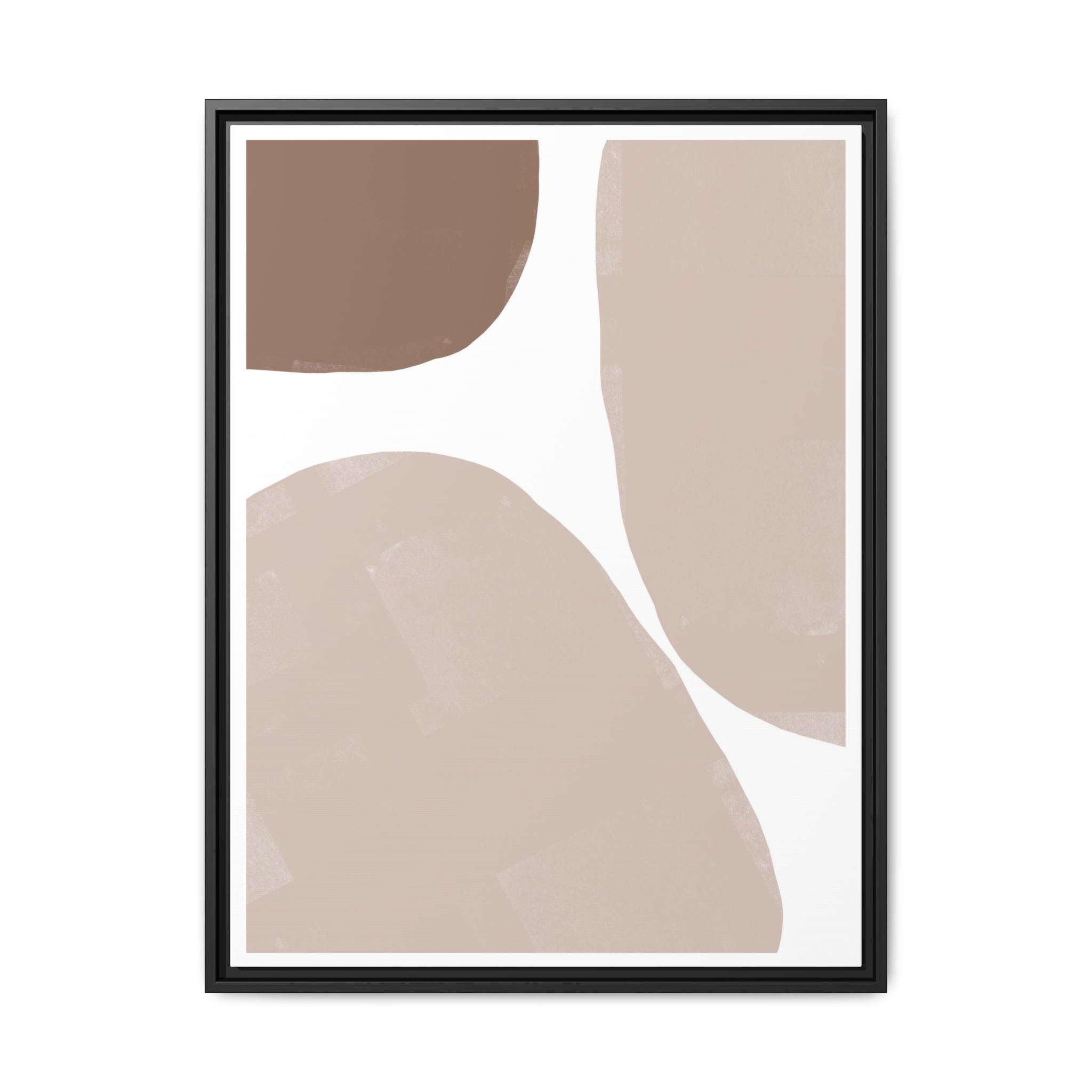Muted Clay Horizons - Framed