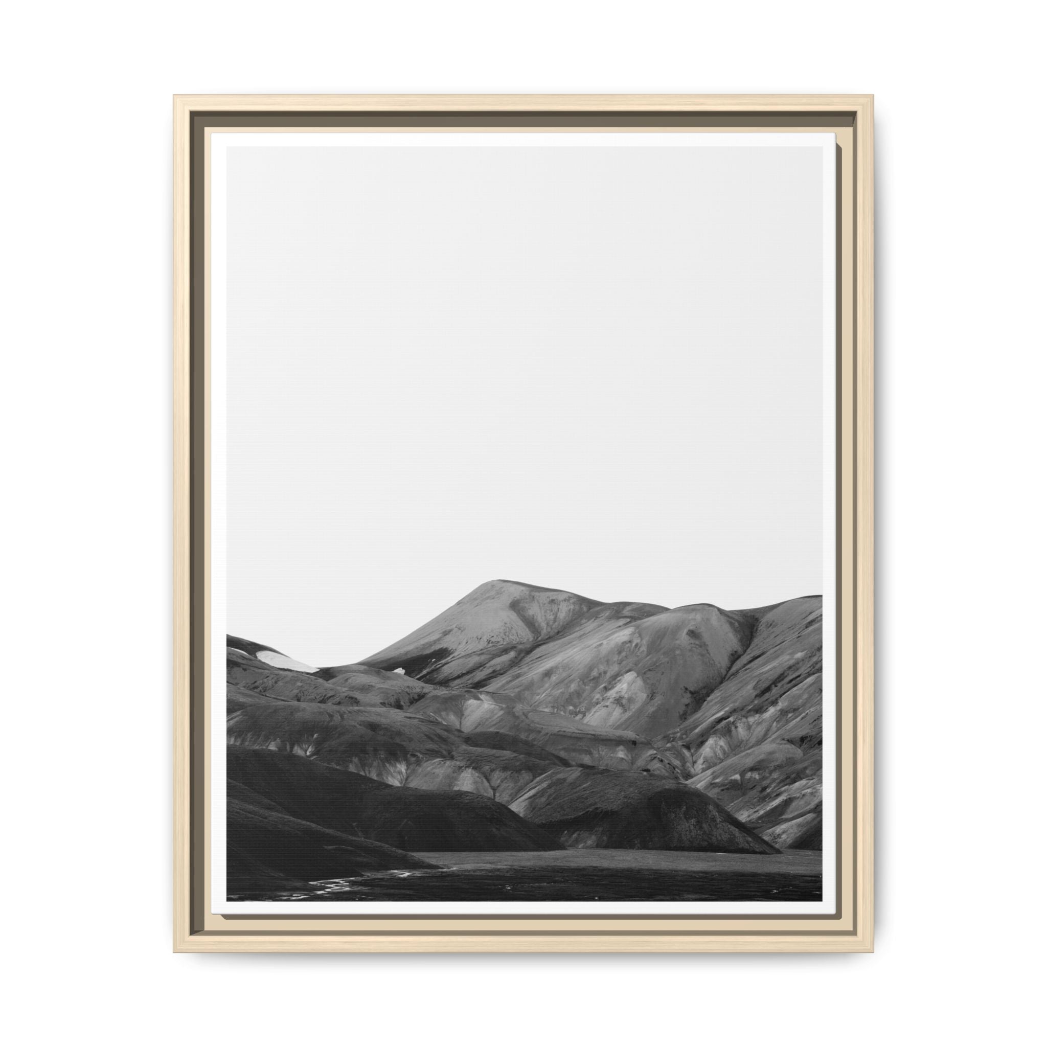 Silent Horizon Drift - Framed