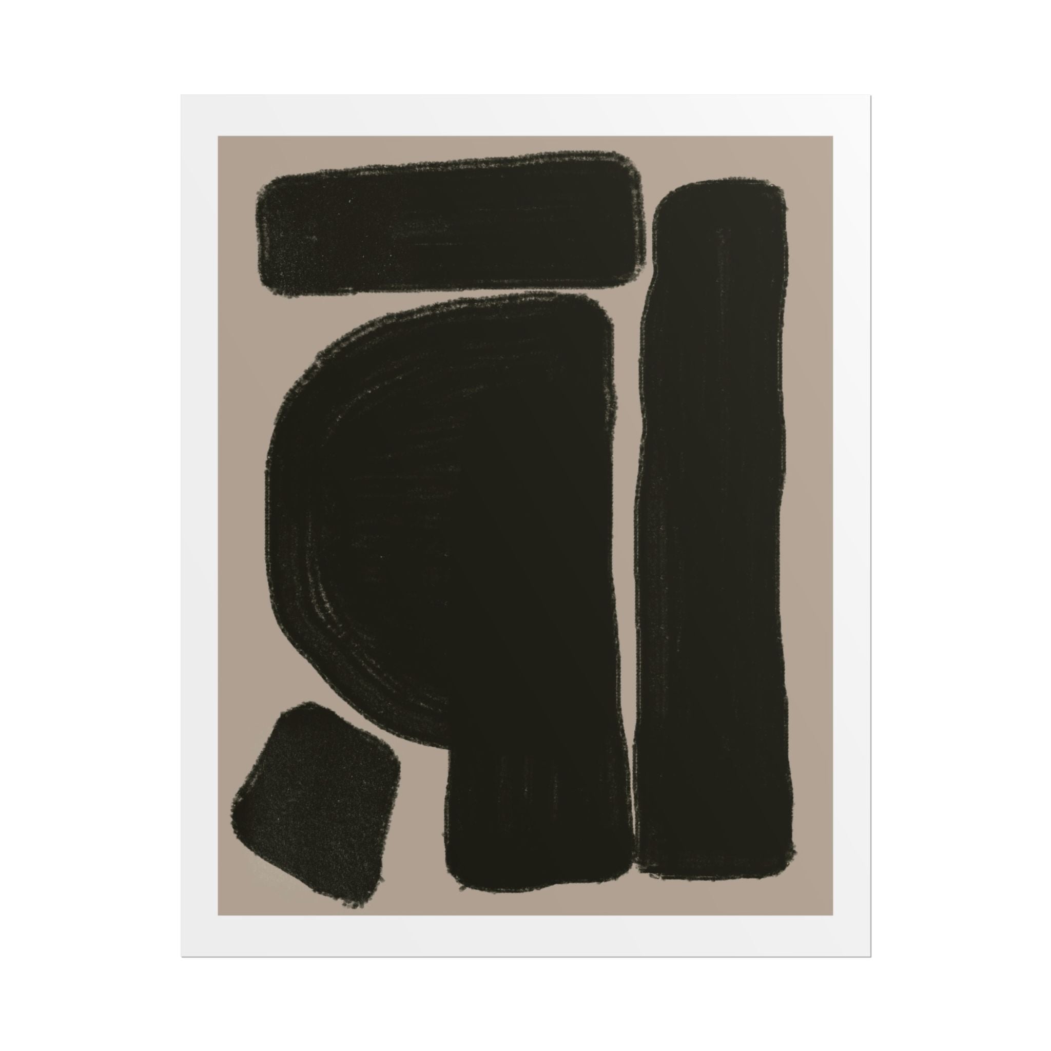 Velvet Obsidian Forms - Poster