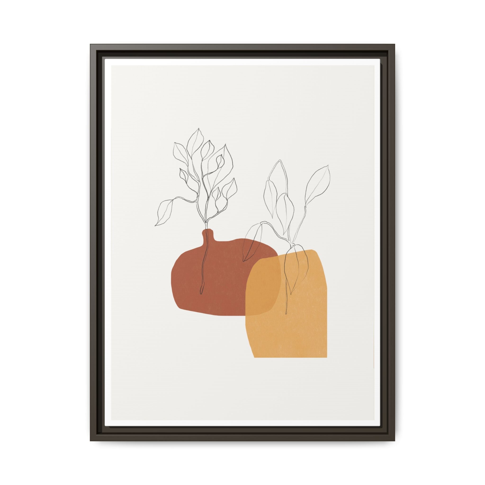 Terracotta Whisper Forms - Framed