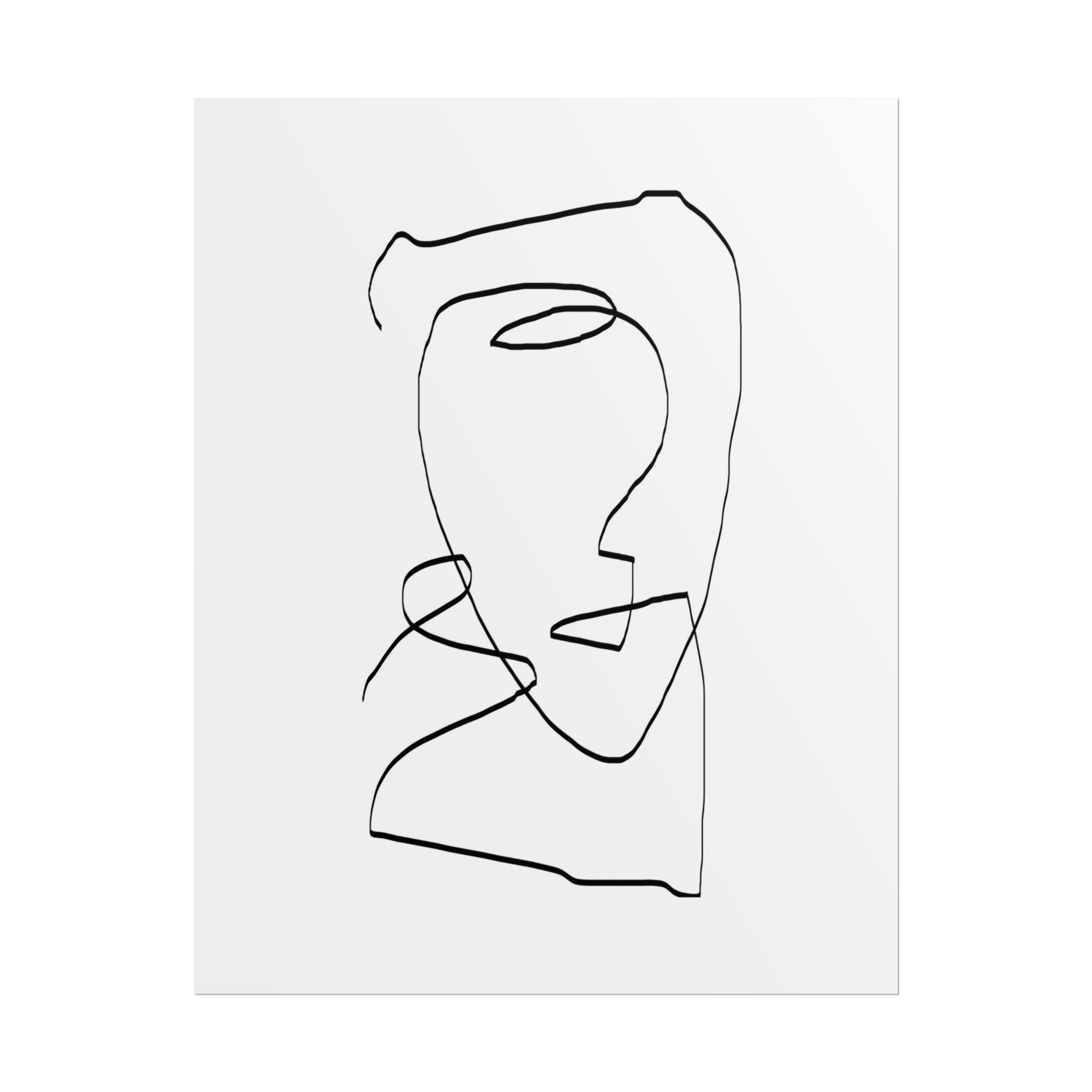 Silent Contour Reverie - Poster