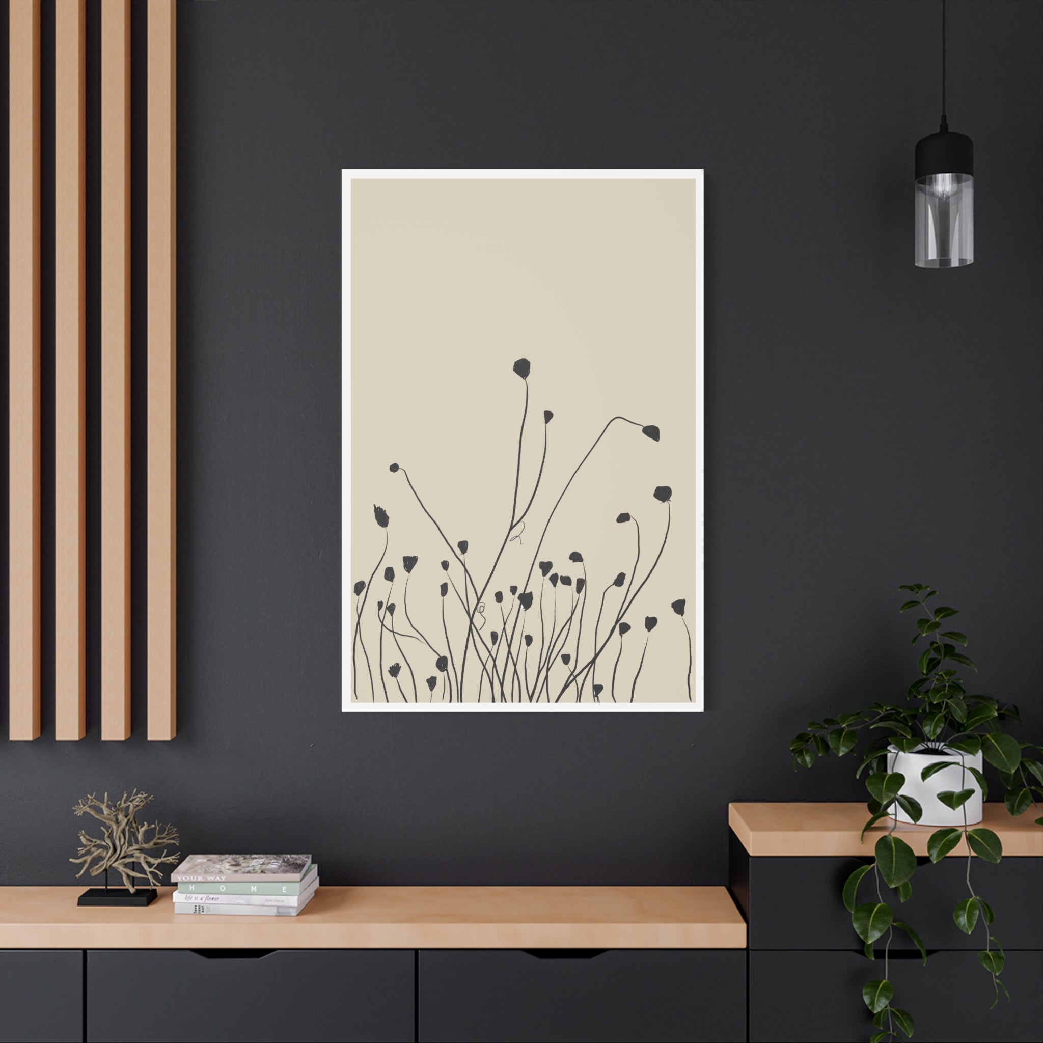 Quiet Stem Reverie - Canvas