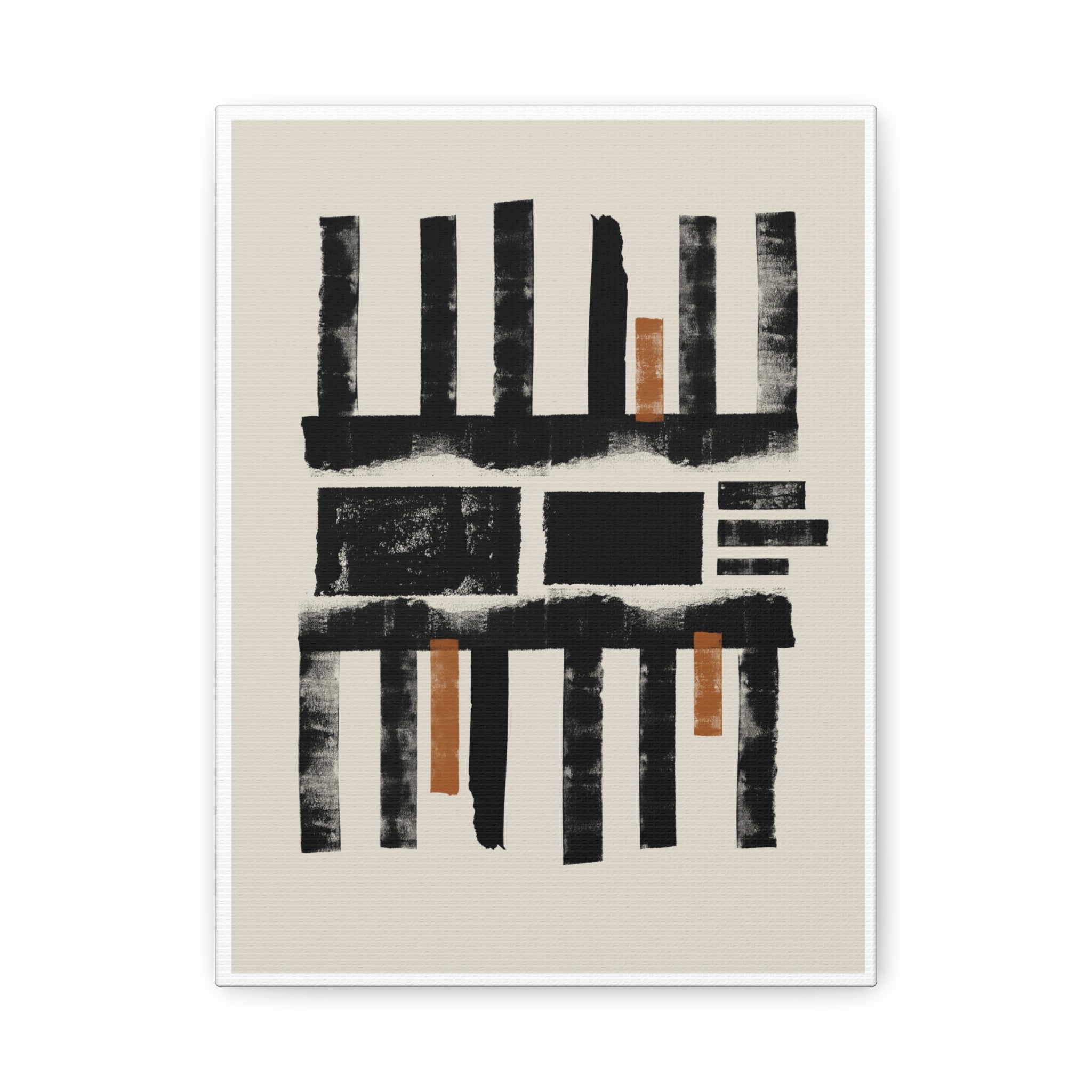 Amber Shadow Alignments - Canvas