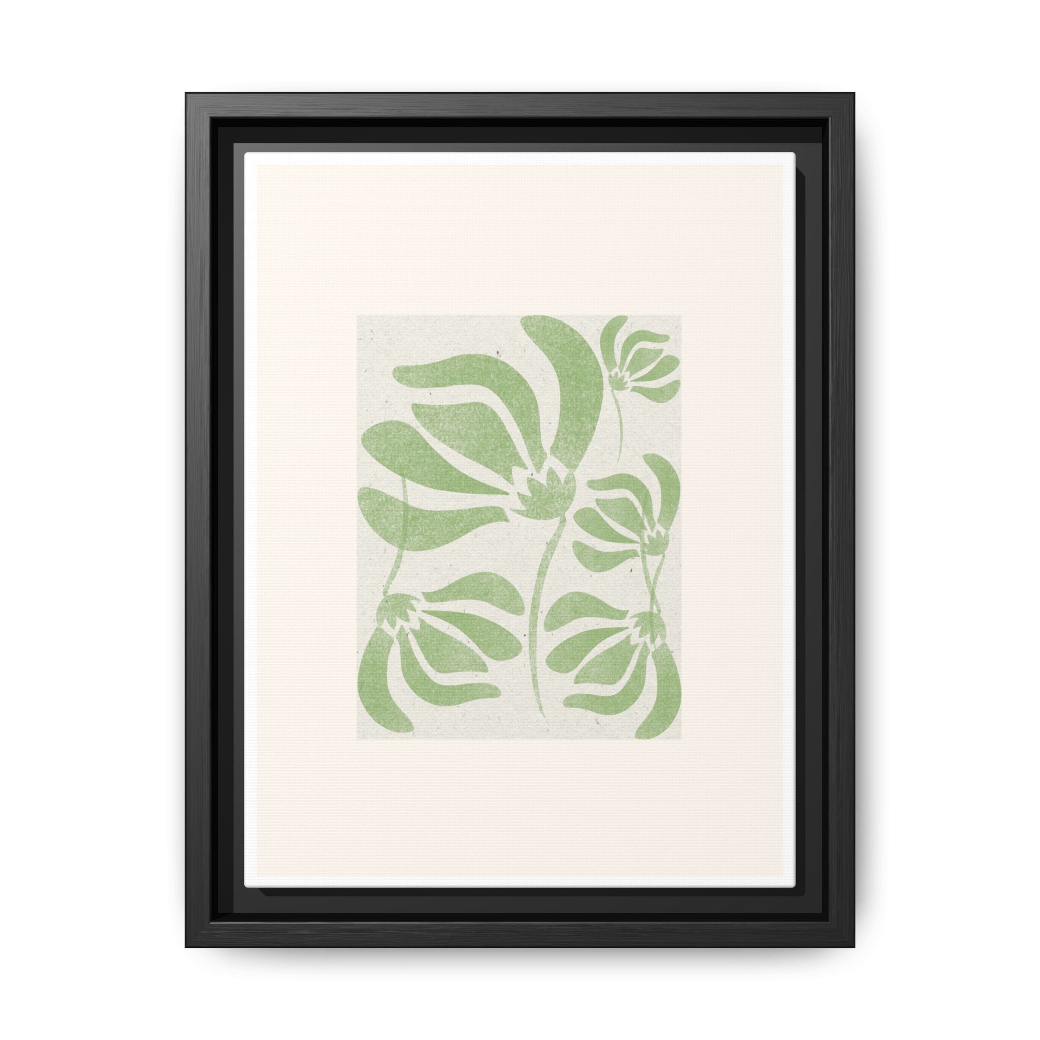Verdant Bloom Harmony - Framed