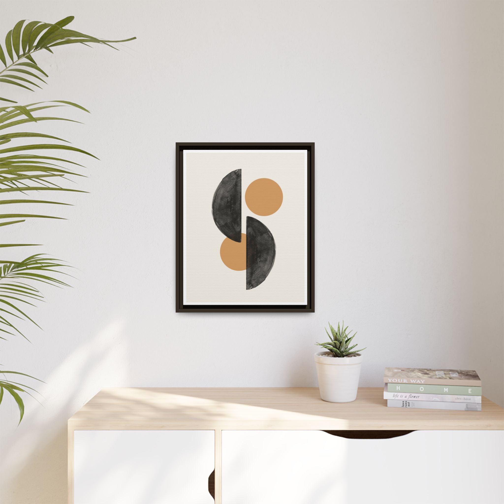 Split Eclipse Balance - Framed