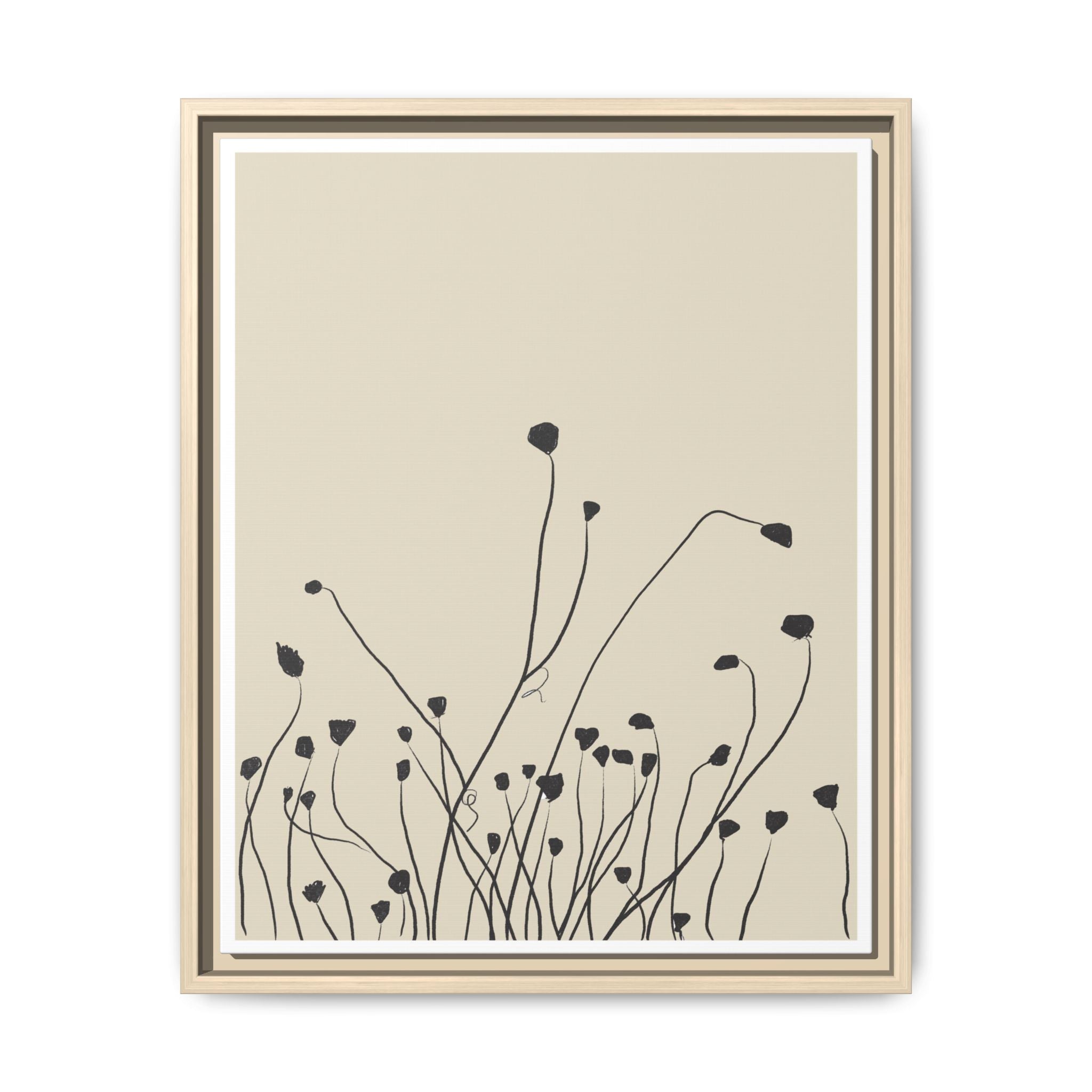 Quiet Stem Reverie - Framed