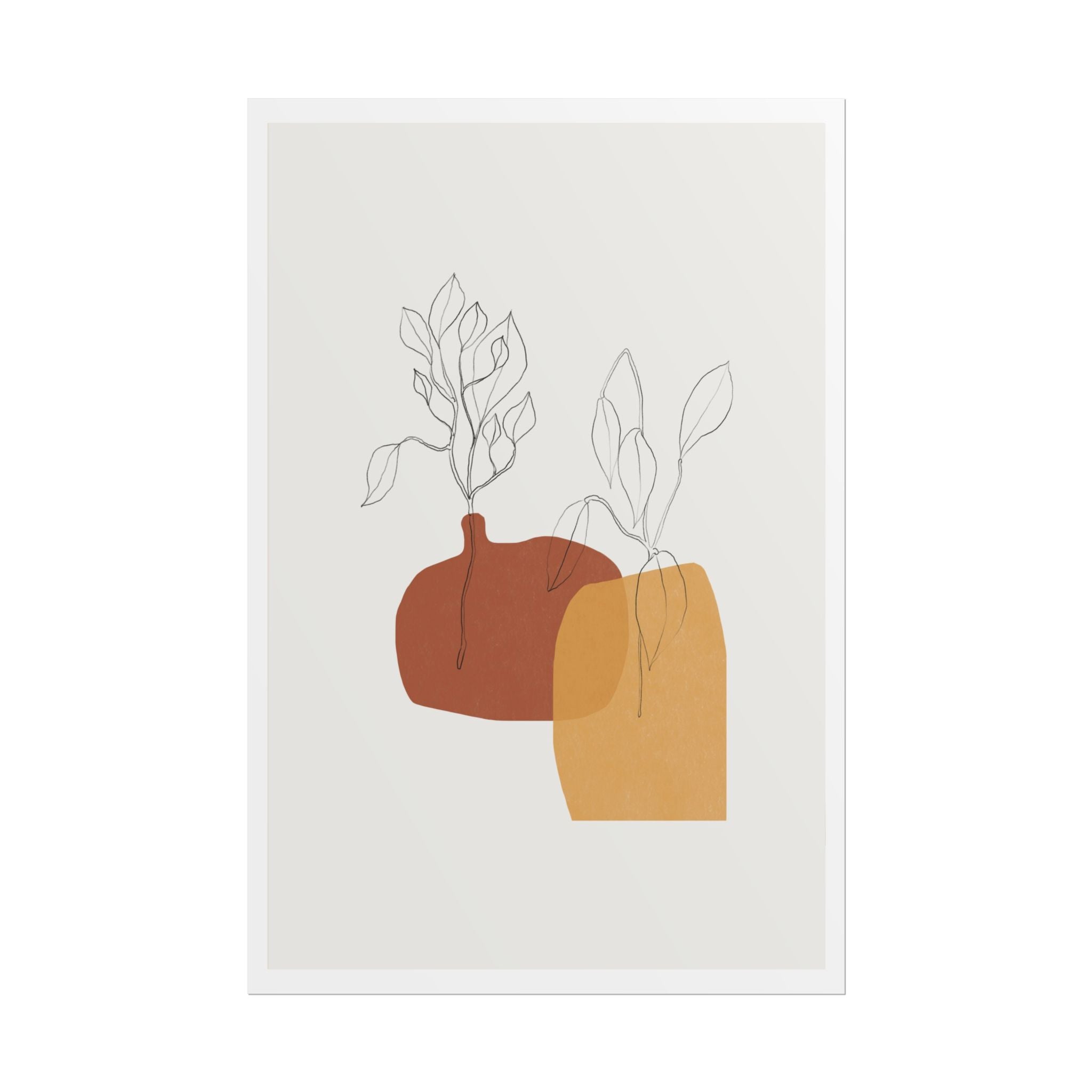 Terracotta Whisper Forms - Poster