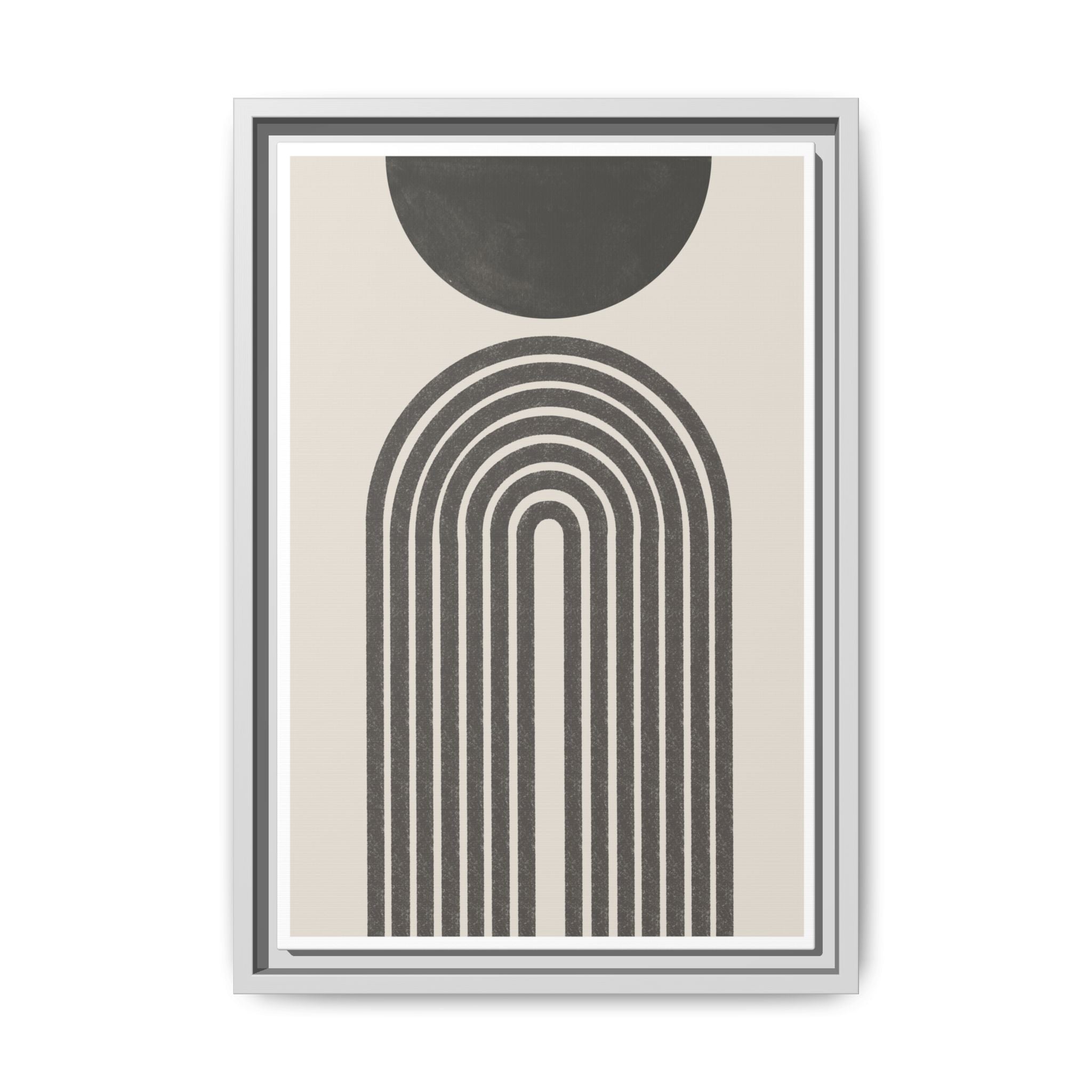 Obsidian Arch Resonance - Framed