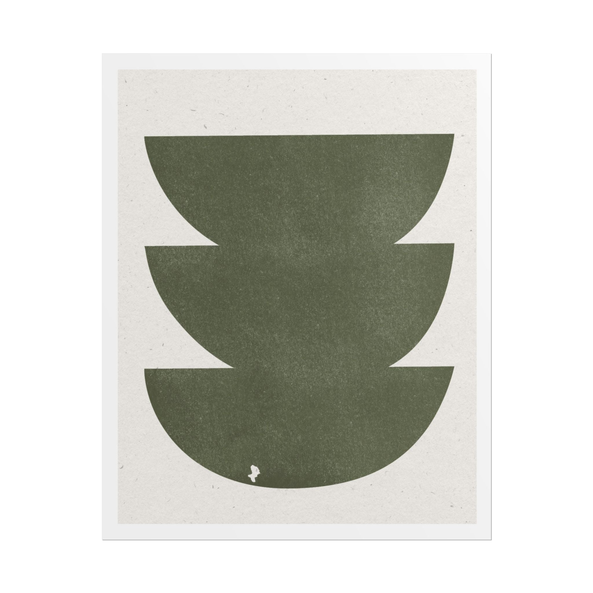 Olive Balance Forms - Poster