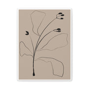 Quiet Botanical Gesture - Canvas