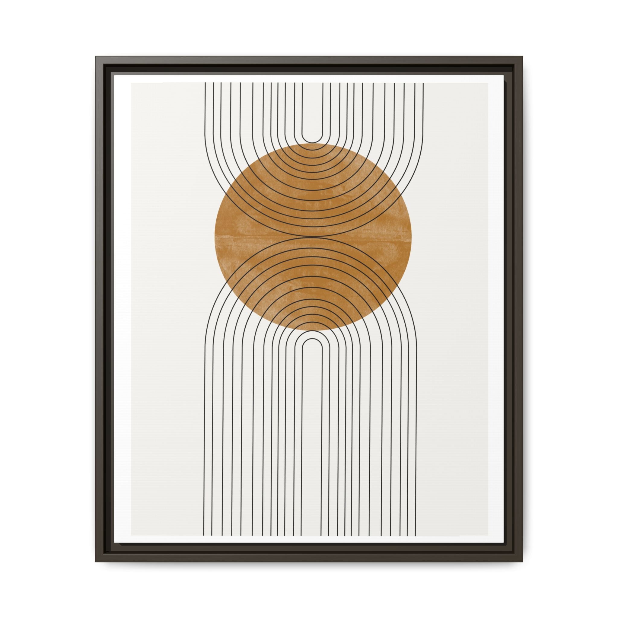 Golden Horizon Convergence - Framed