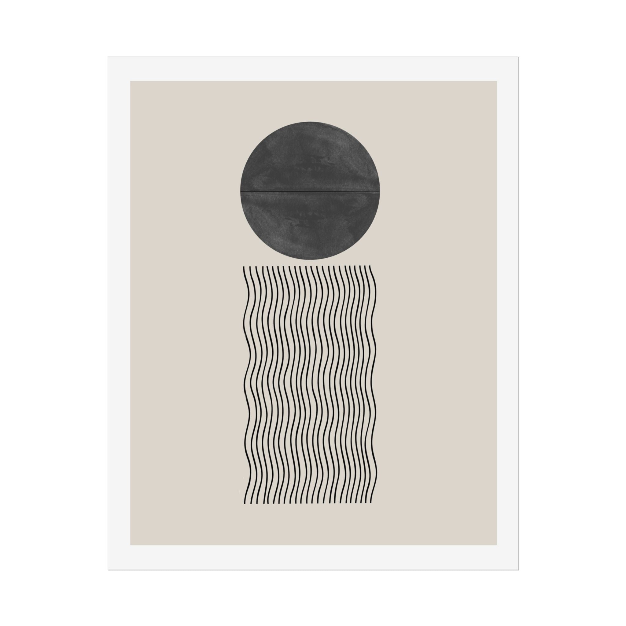 Celestial Wave Alignment - Poster