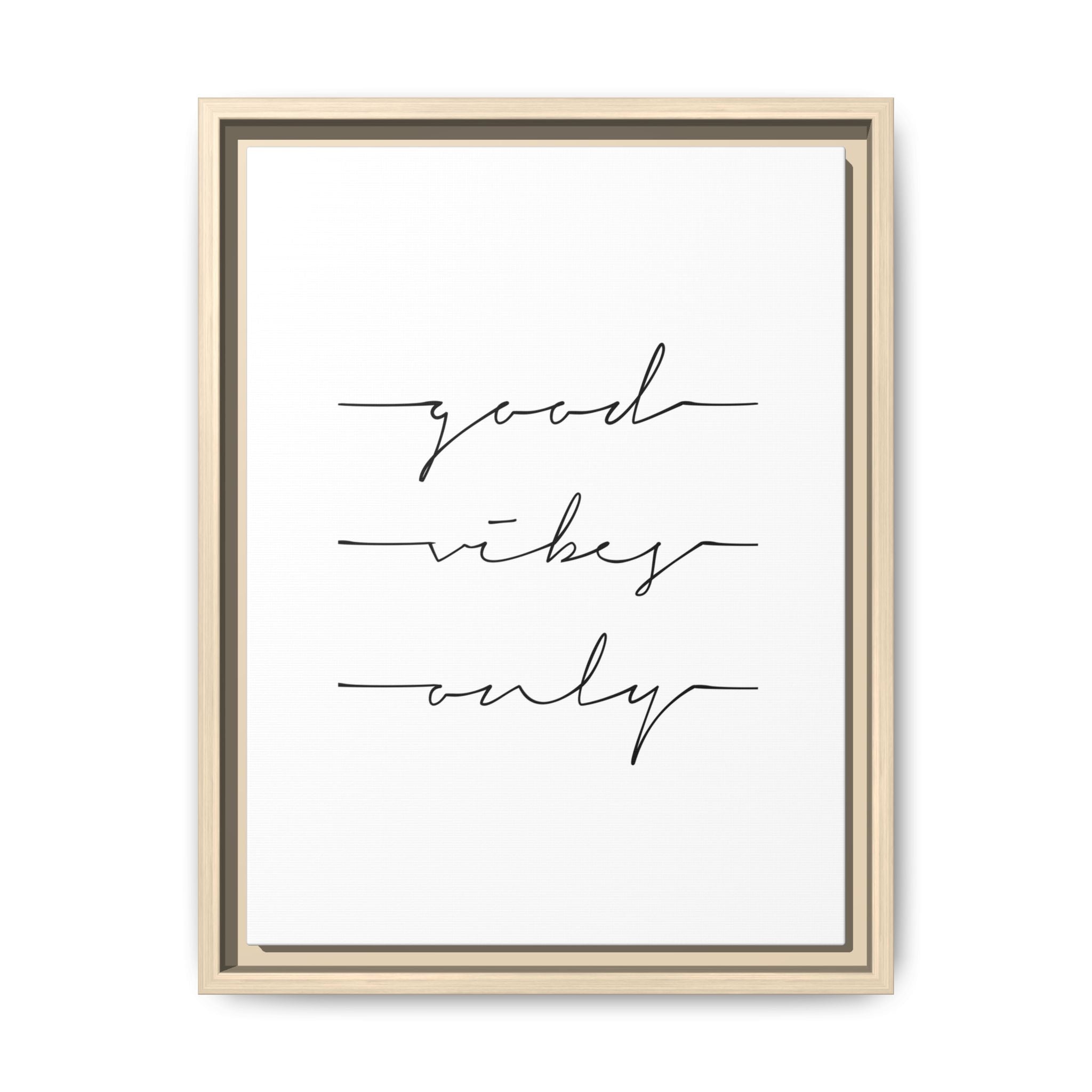 Whispered Neutral Harmony - Framed
