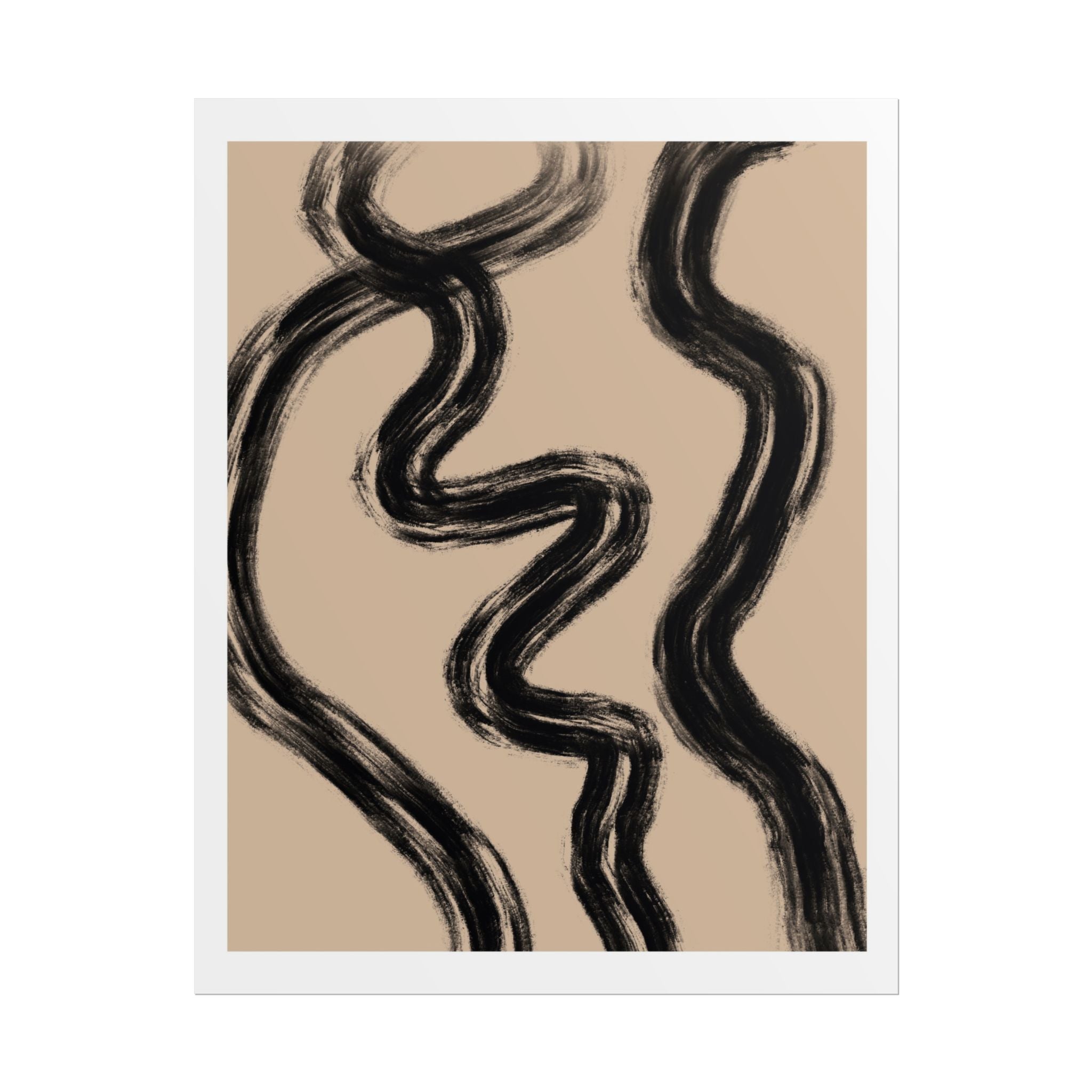 Midnight Current Lines - Poster