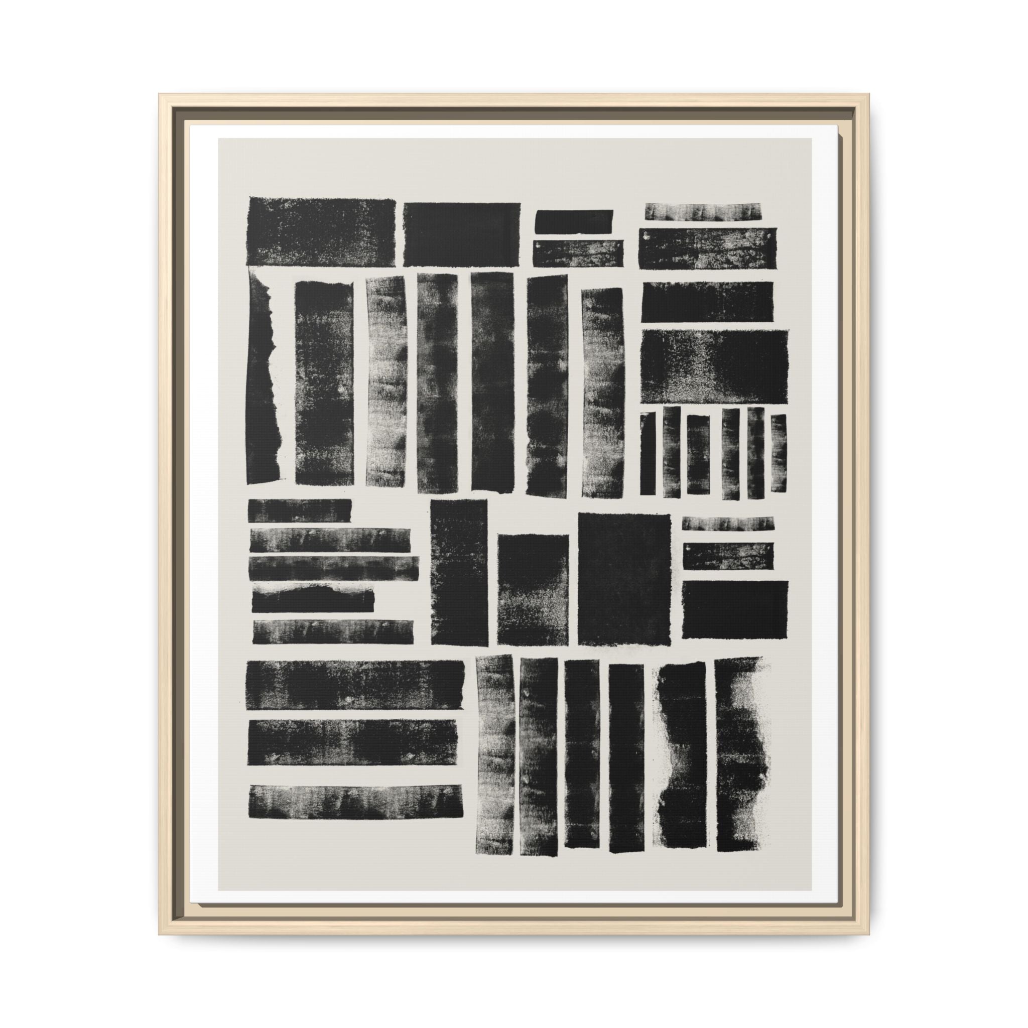 Midnight Rhythm Panels - Framed