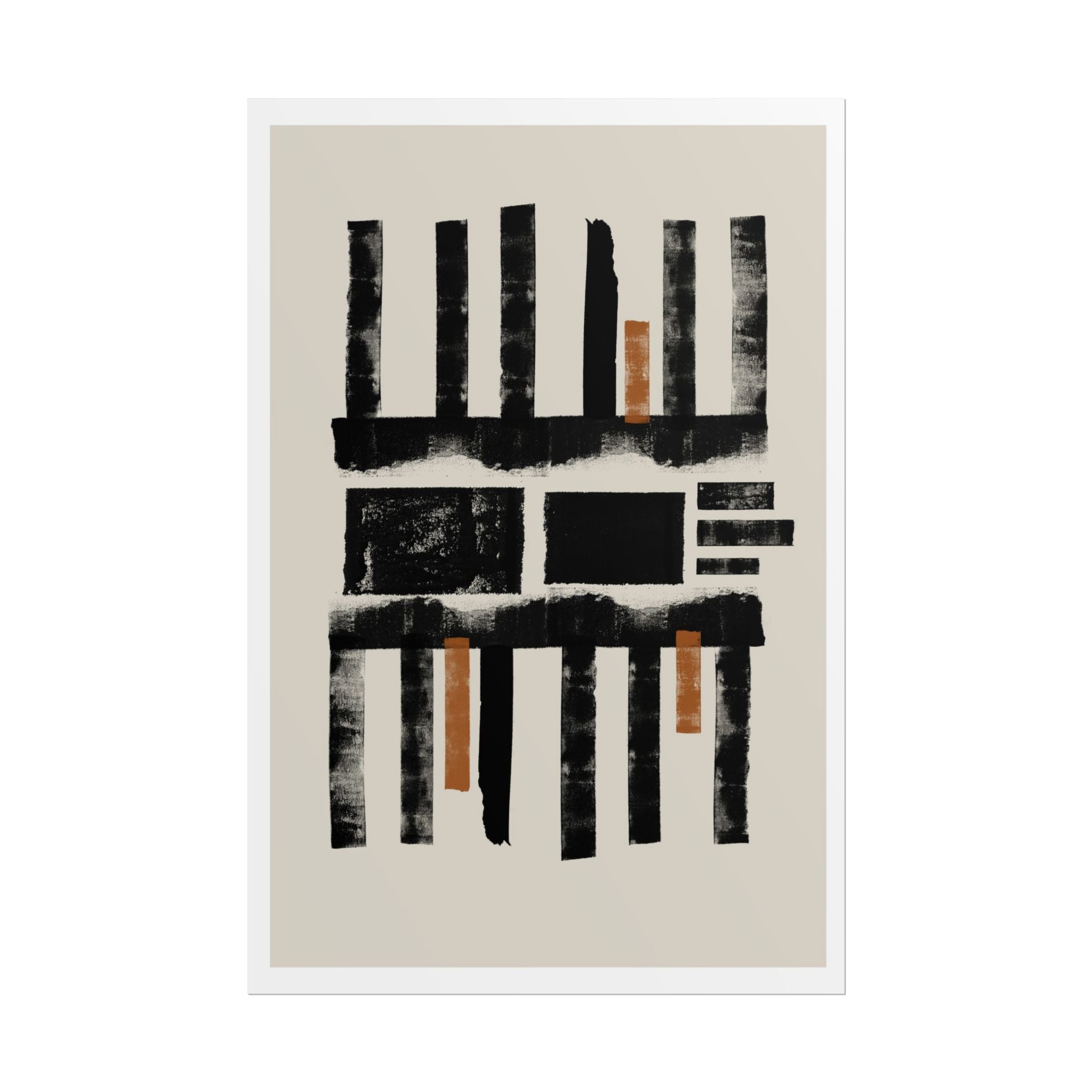 Amber Shadow Alignments - Poster