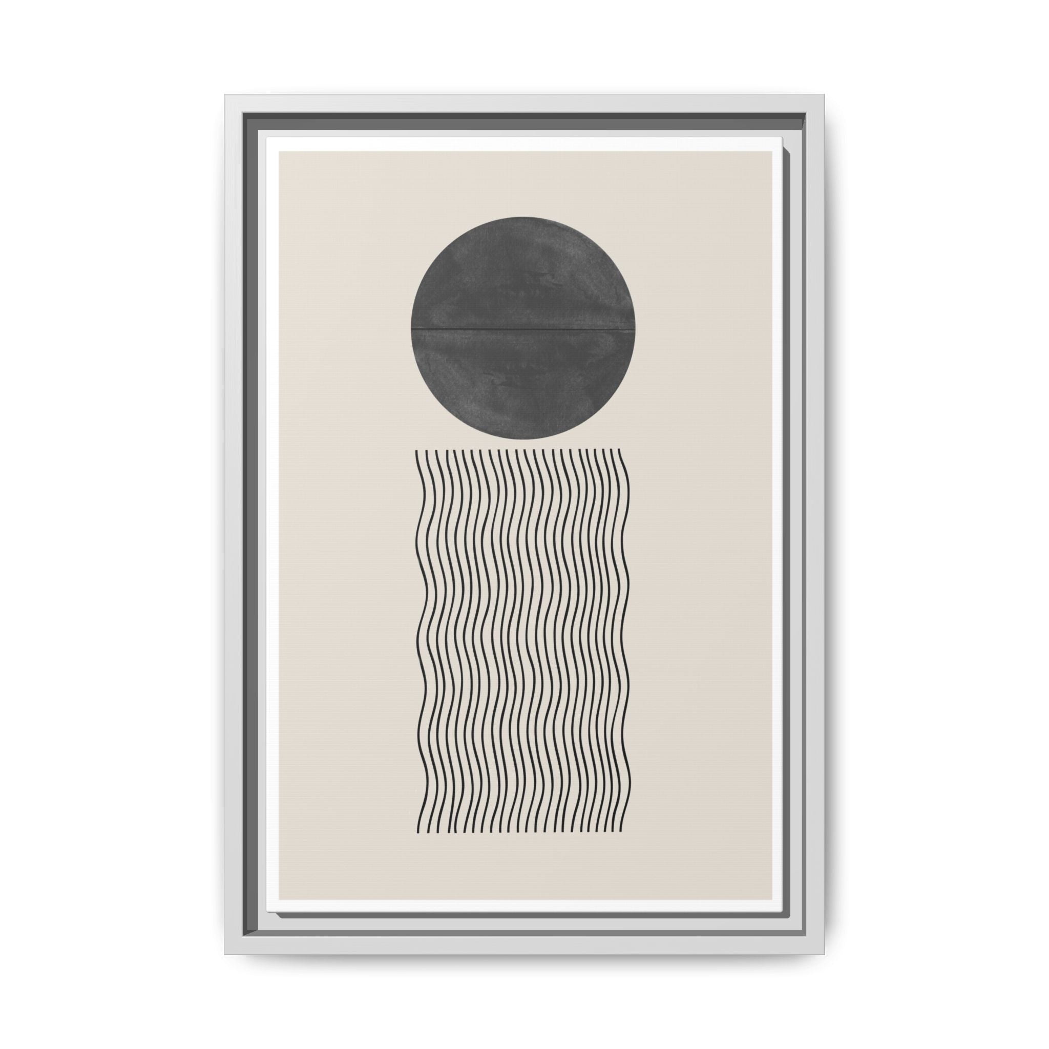 Celestial Wave Alignment - Framed