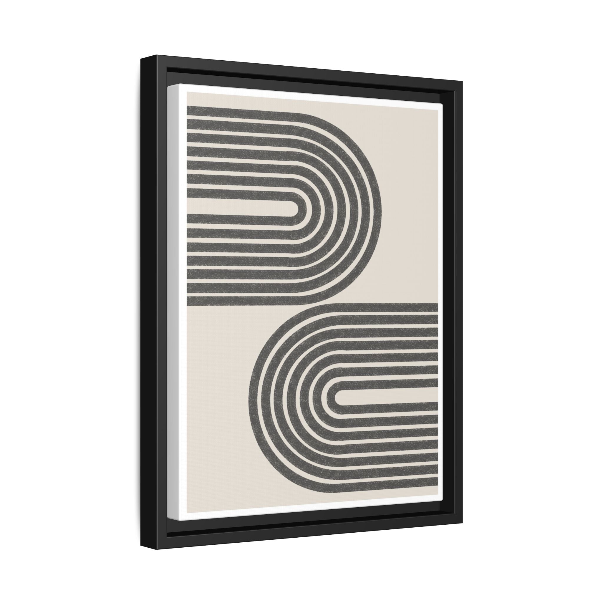 Twin Horizon Currents - Framed