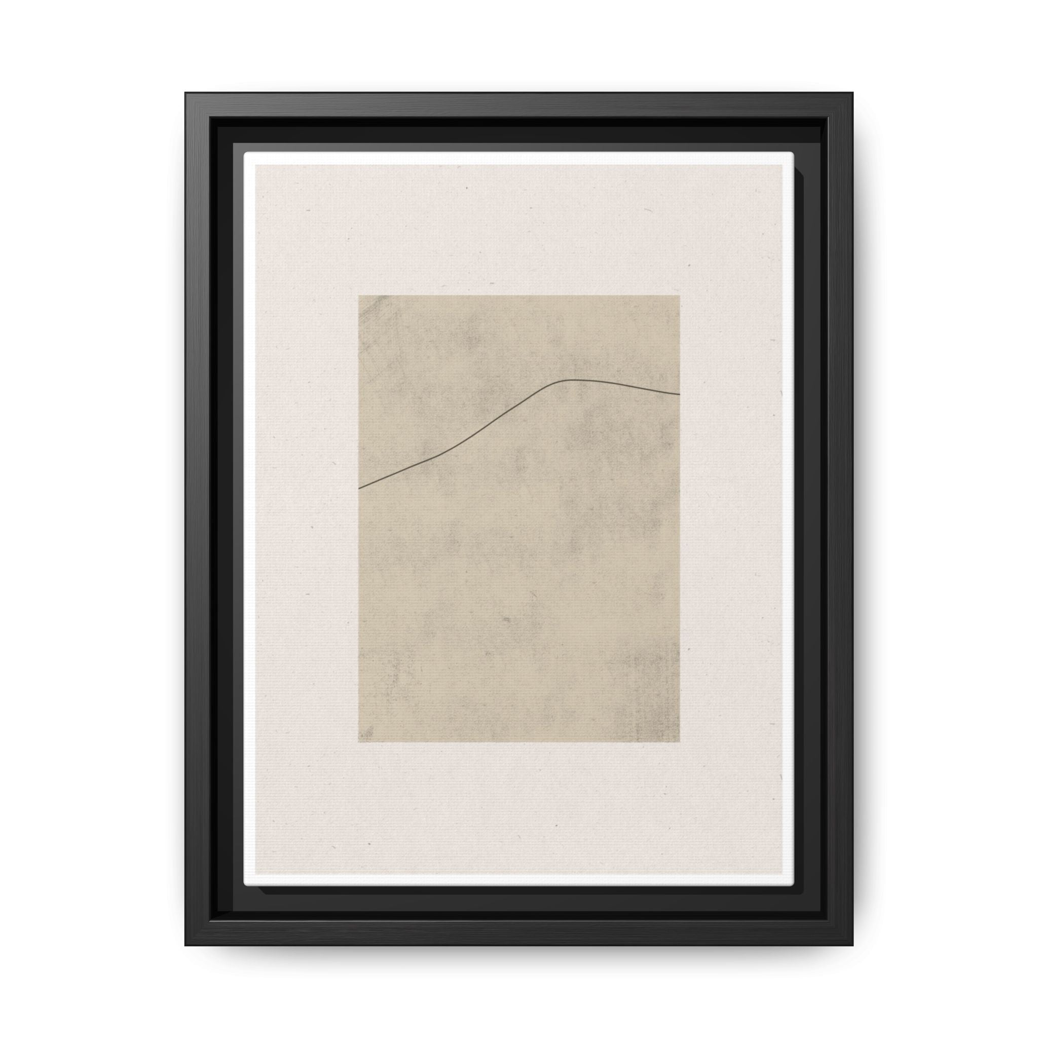 Whispered Horizon Trace - Framed