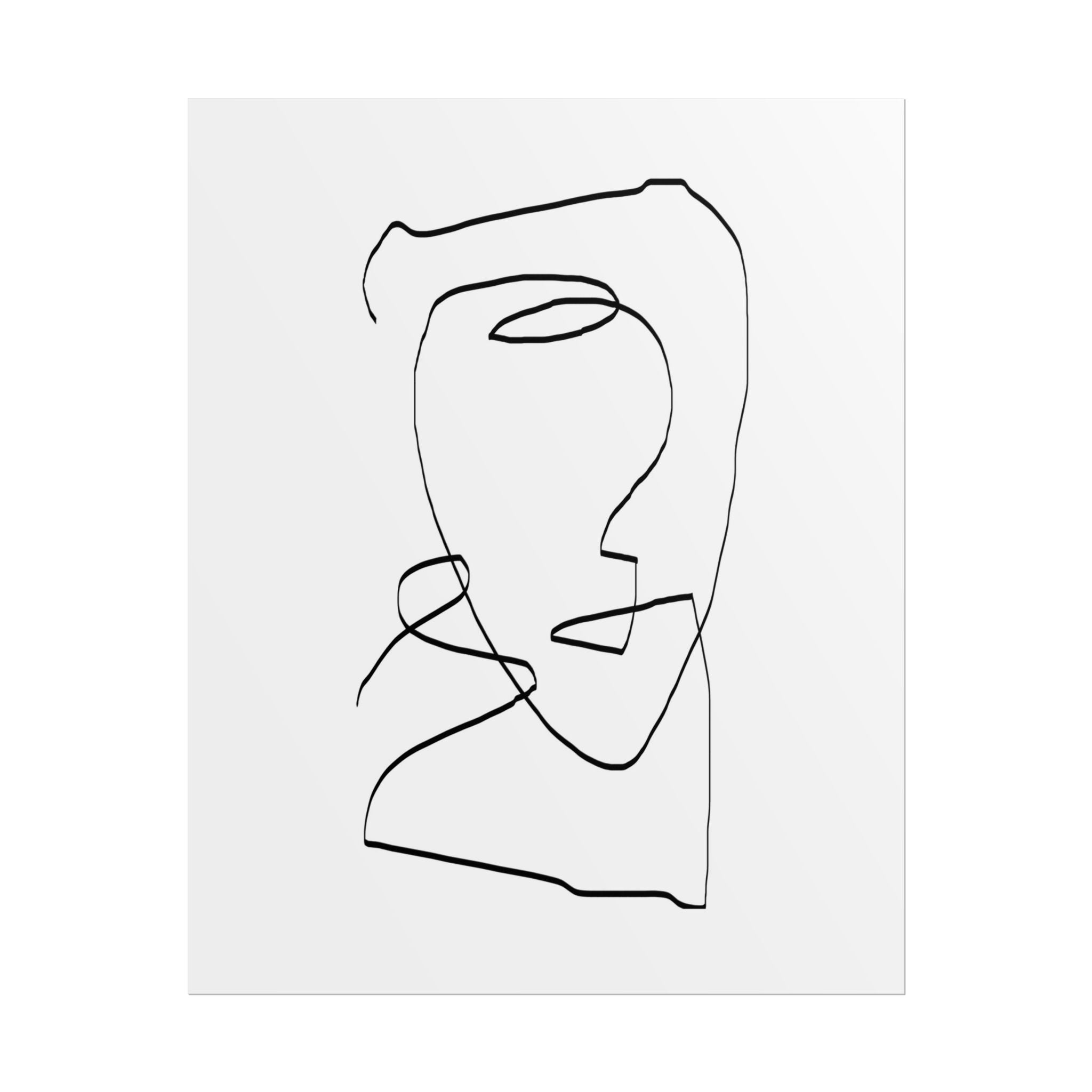 Silent Contour Reverie - Poster