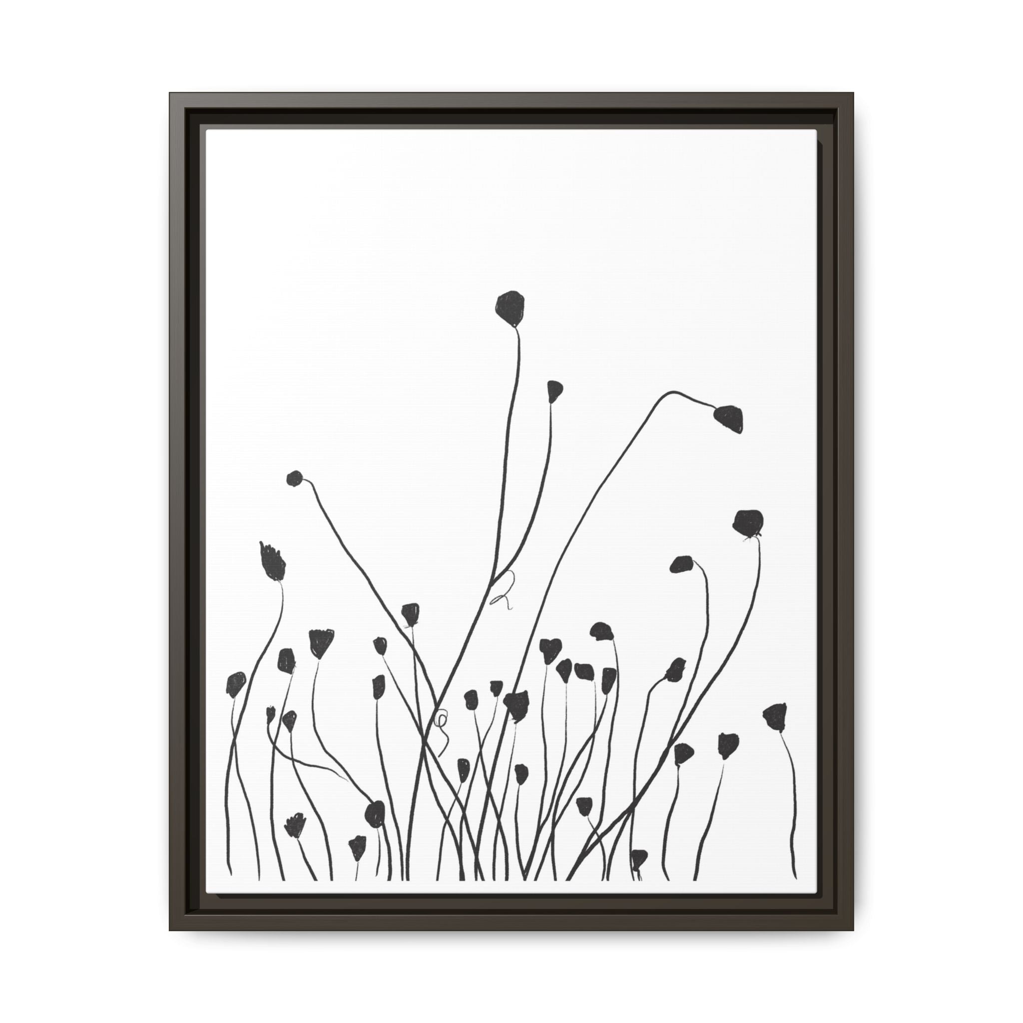 Silent Bloom Horizon - Framed
