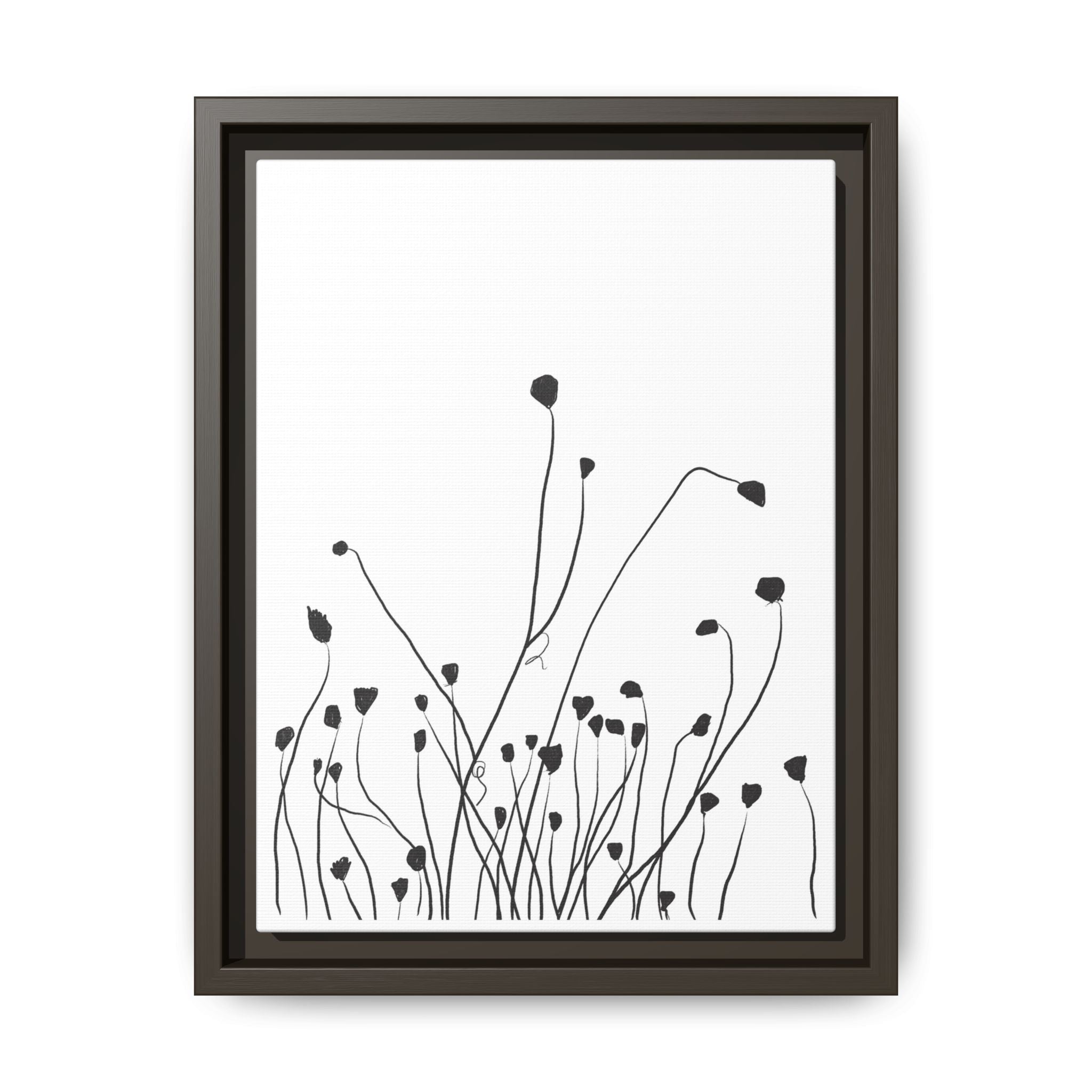 Silent Bloom Horizon - Framed