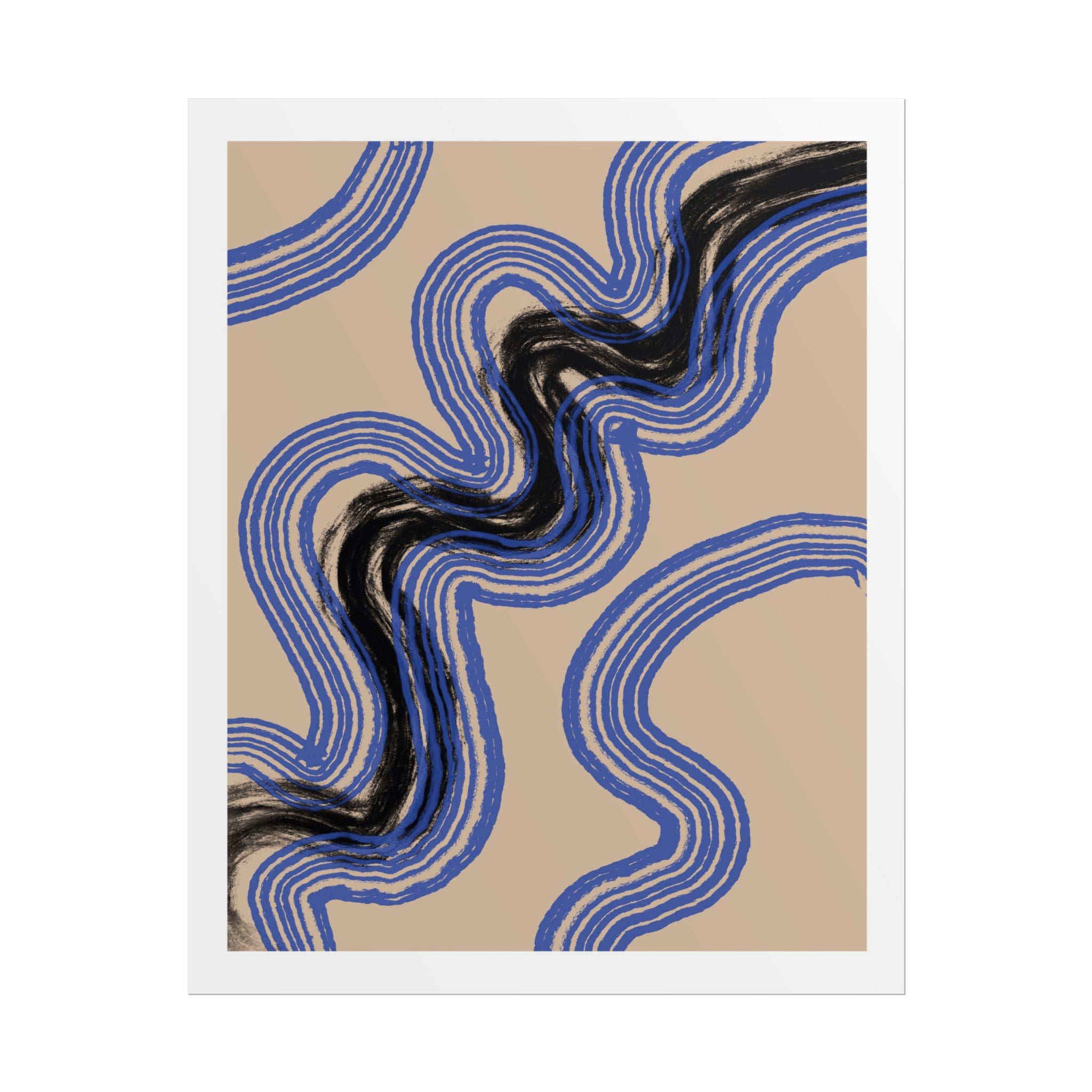 Indigo Rhythm Passage - Poster