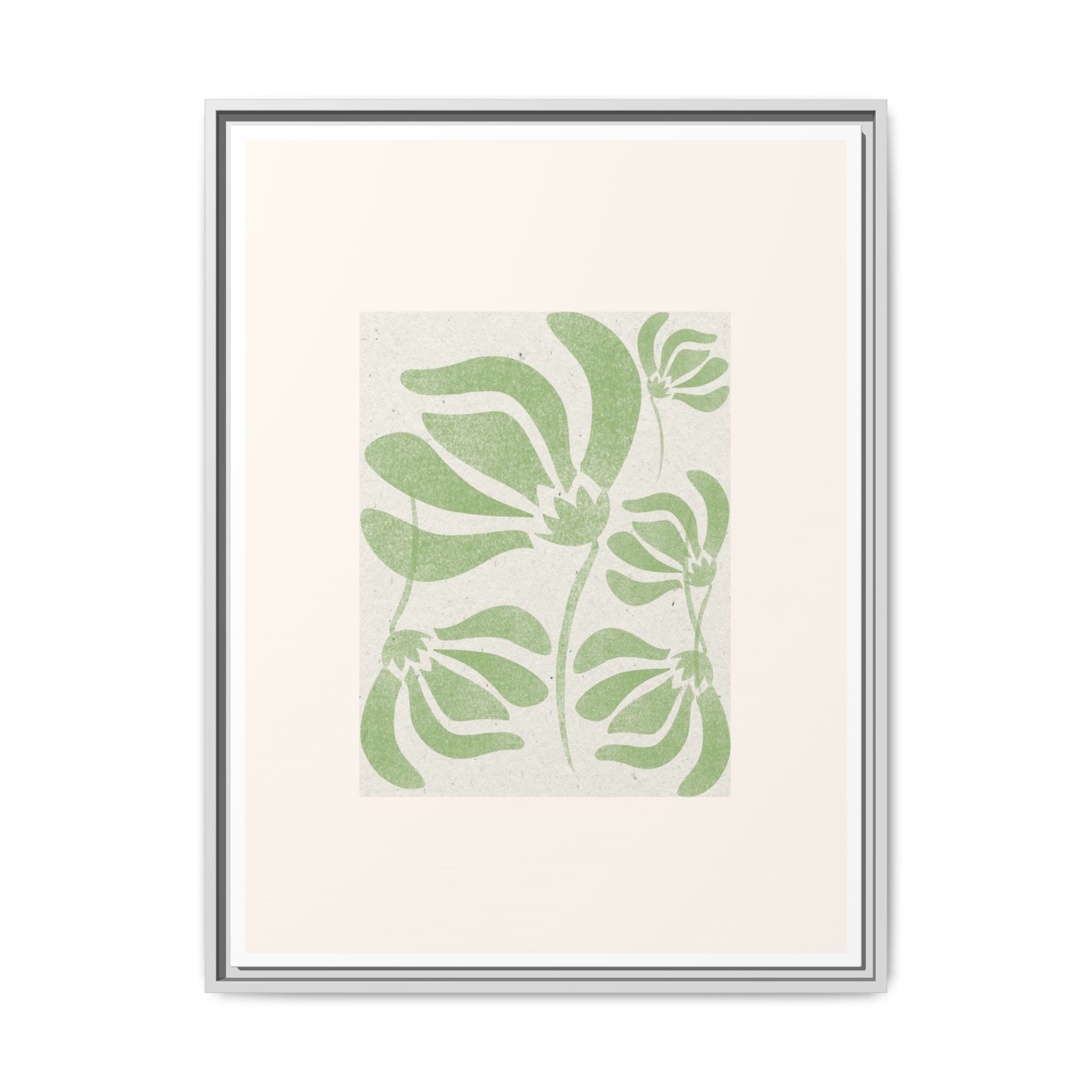 Verdant Bloom Harmony - Framed