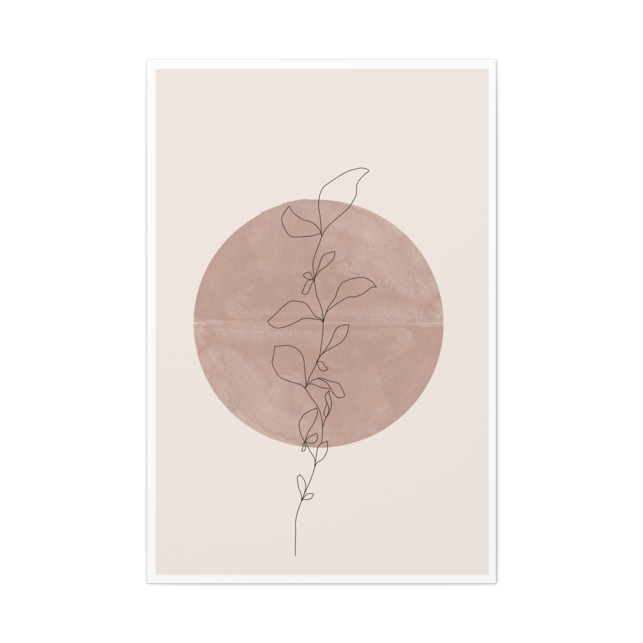 Blush Moonvine Quietude - Canvas
