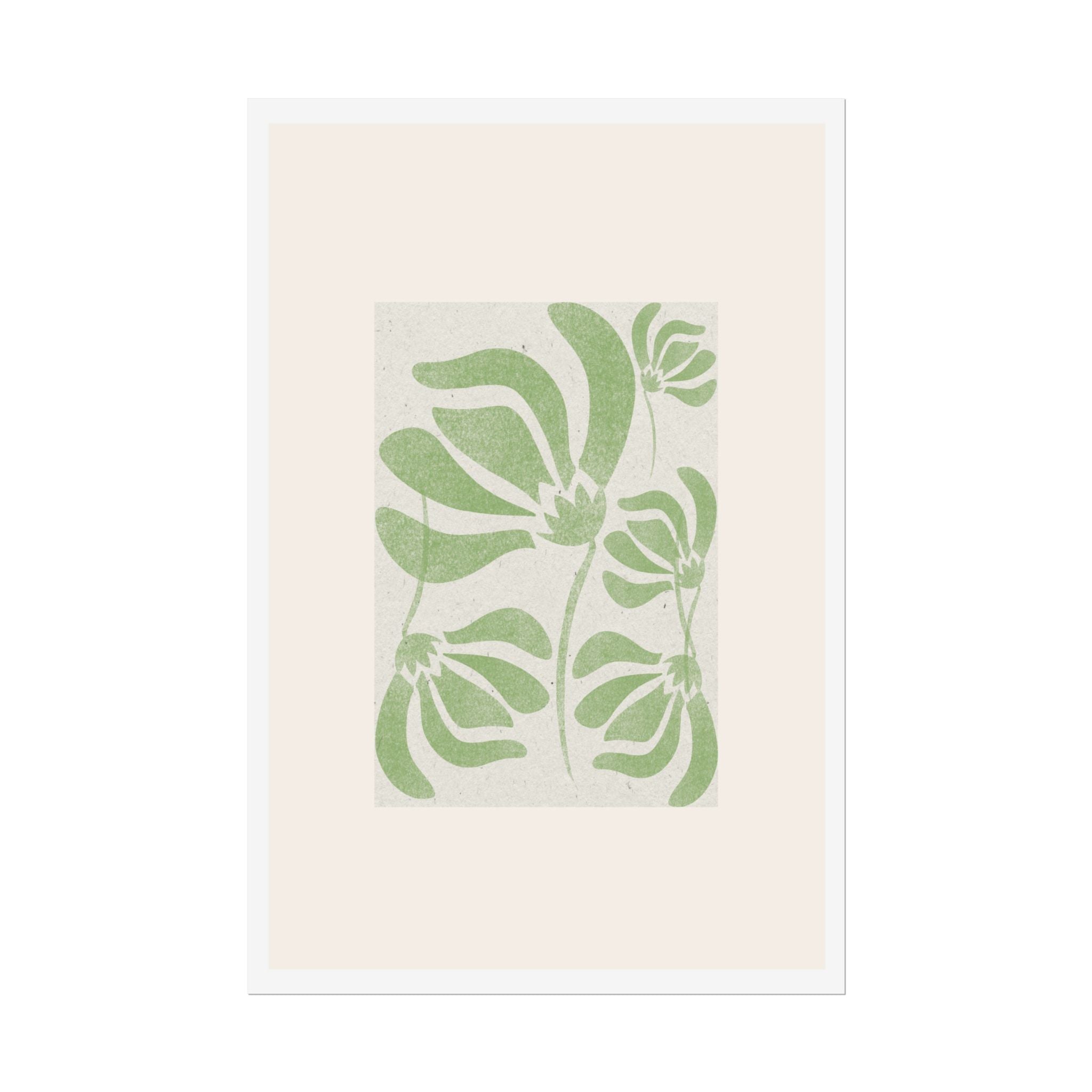Verdant Bloom Harmony - Poster