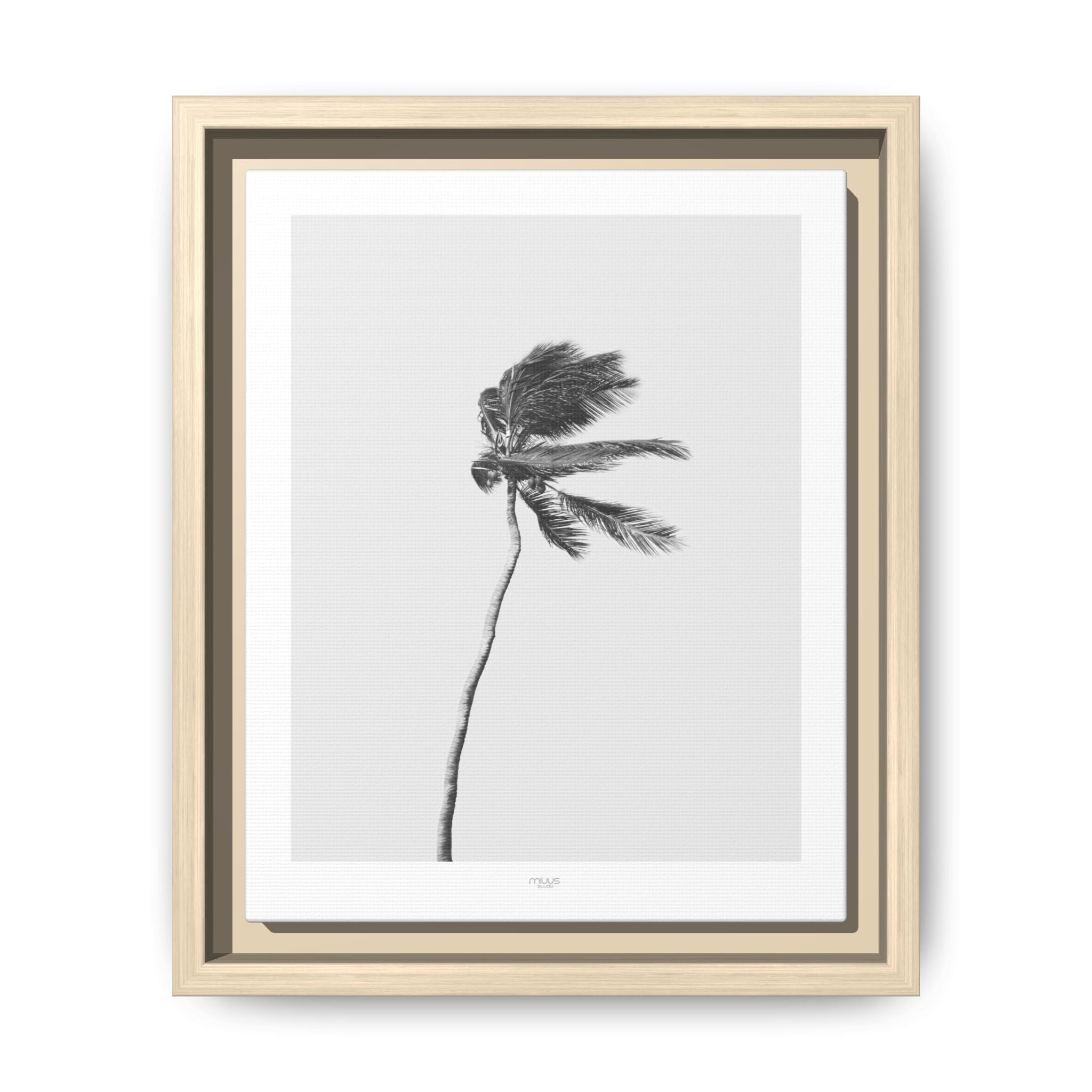 Coastal Silence Sway - Framed