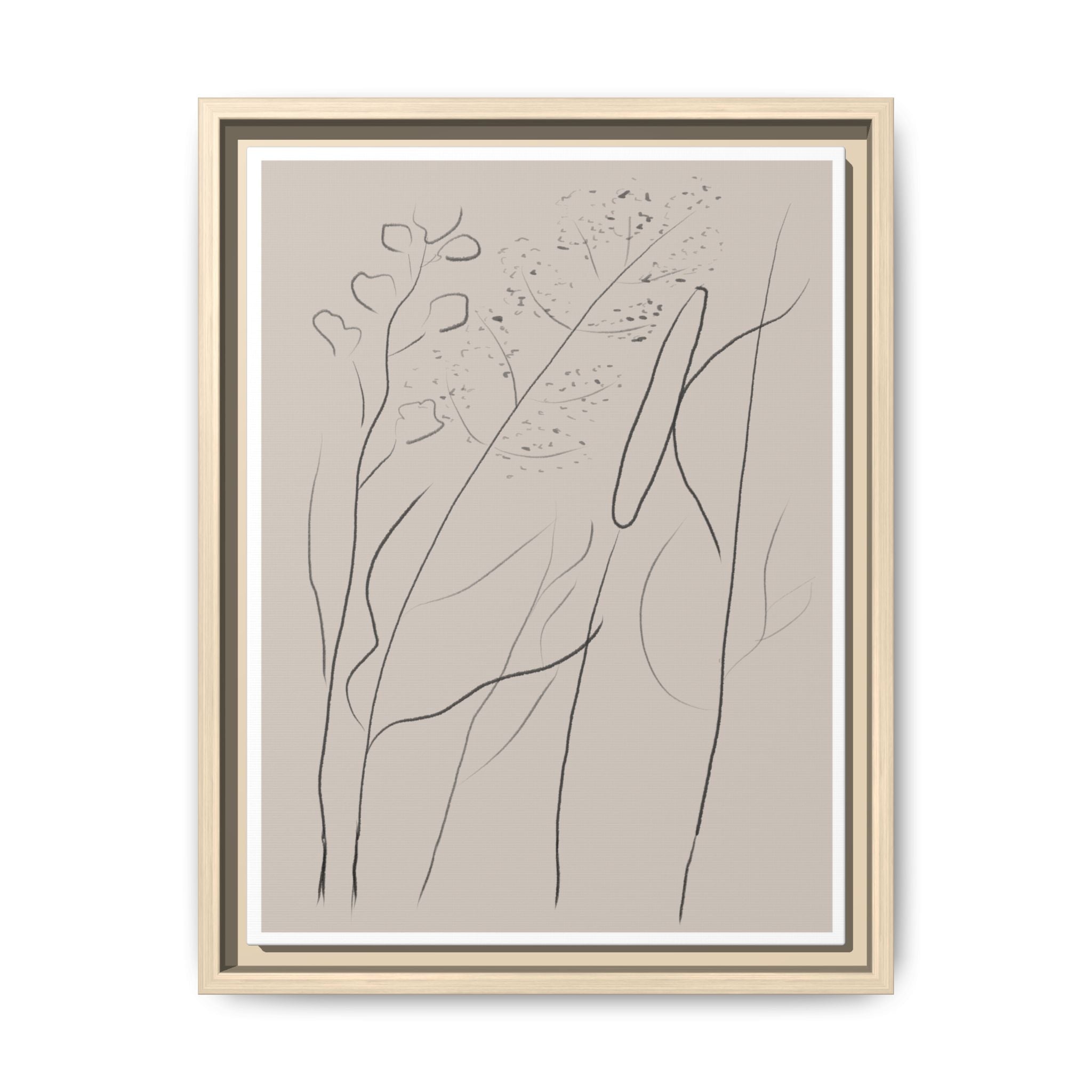 Quiet Woodland Traces - Framed