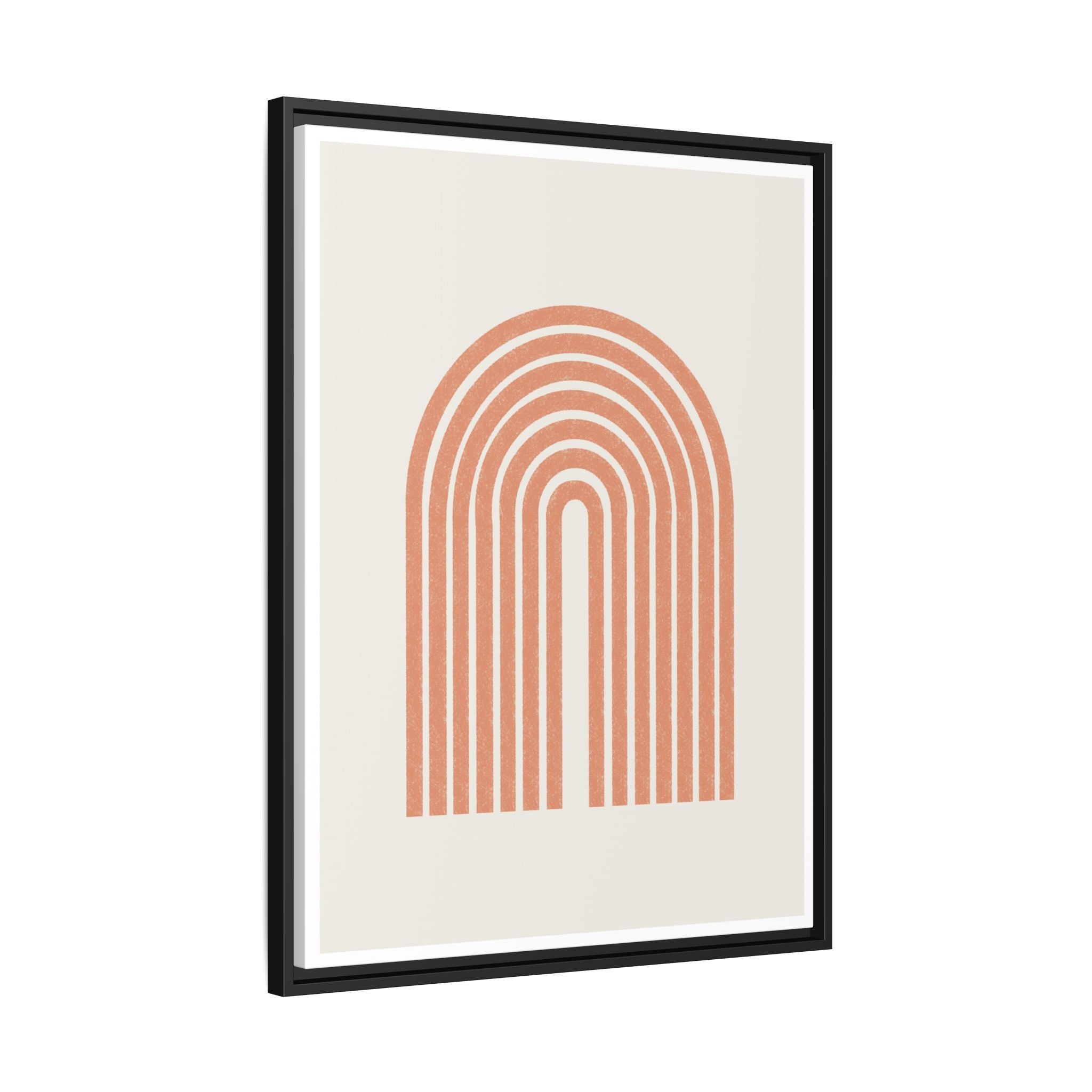 Terracotta Arc Whisper - Framed