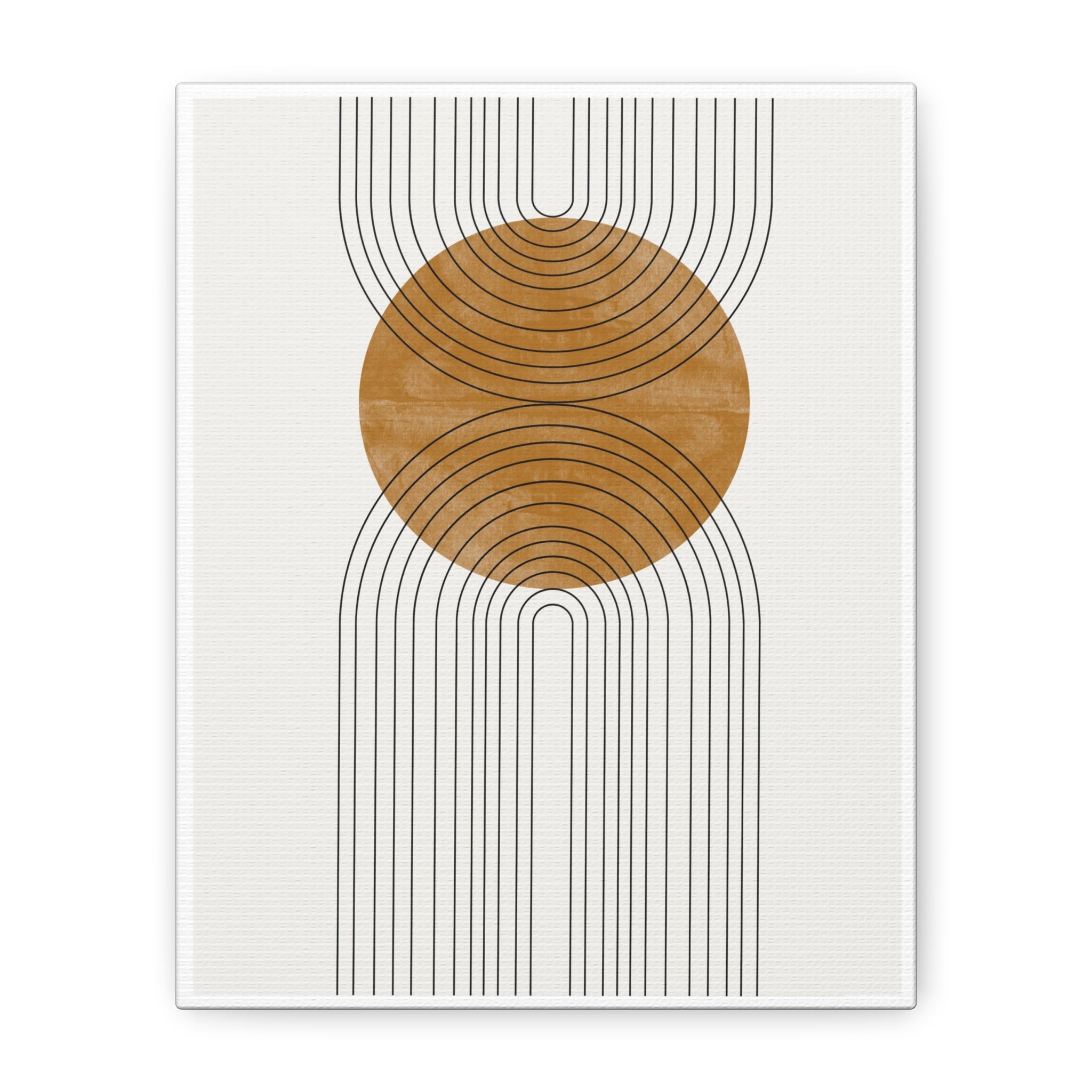 Golden Horizon Convergence - Canvas