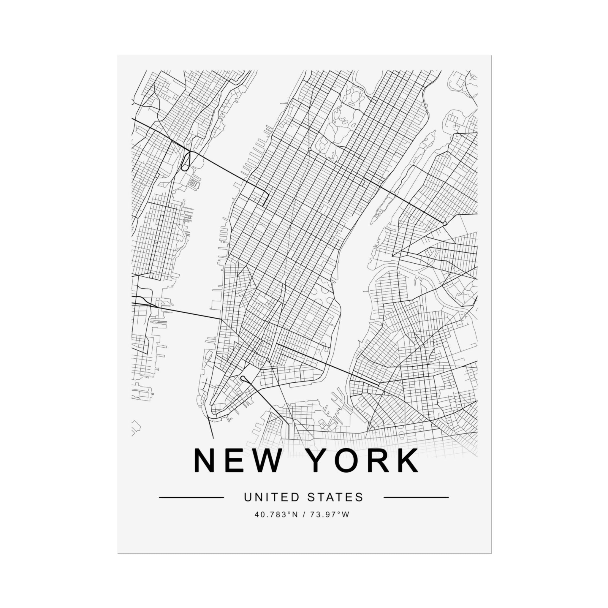Metropolitan Gridline Reverie - Poster