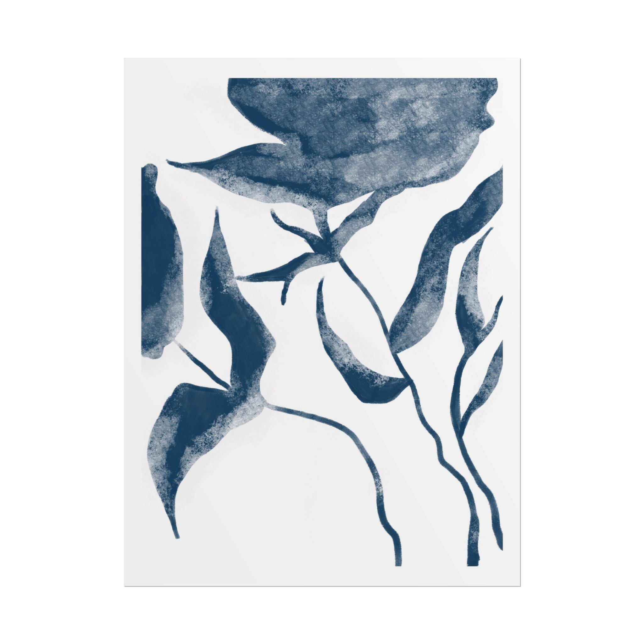 Indigo Bloom Reverie - Poster
