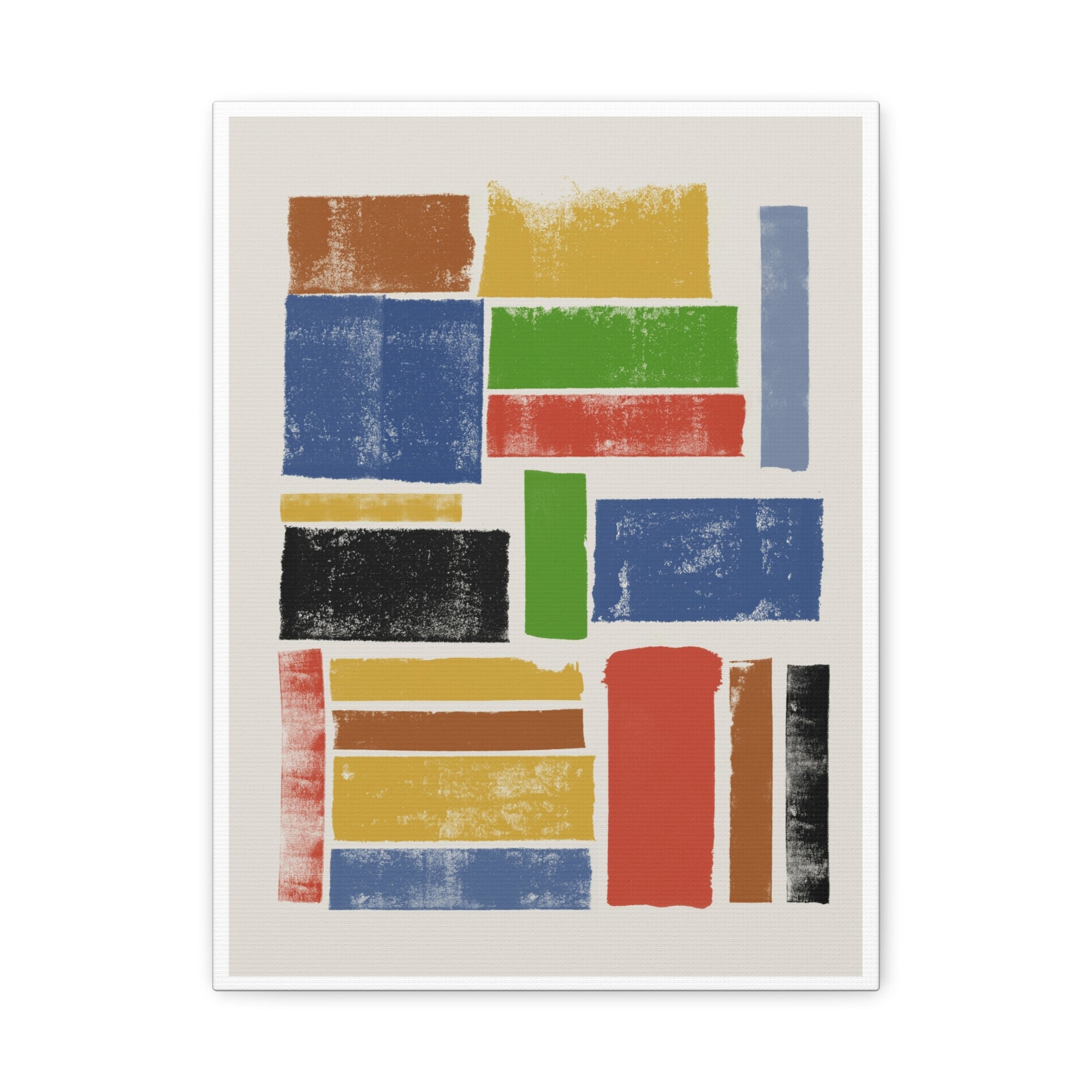 Playful Color Rhythm - Canvas