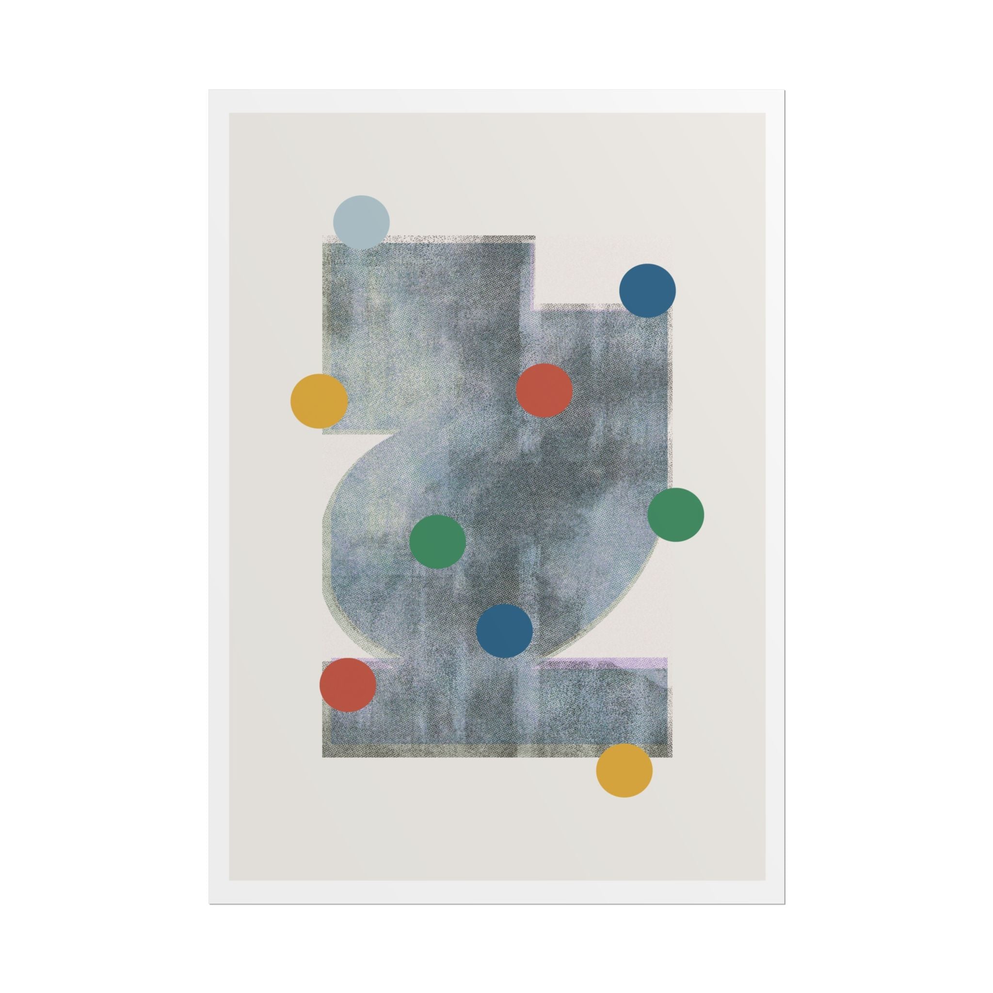 Muted Geometry Reverie - Poster