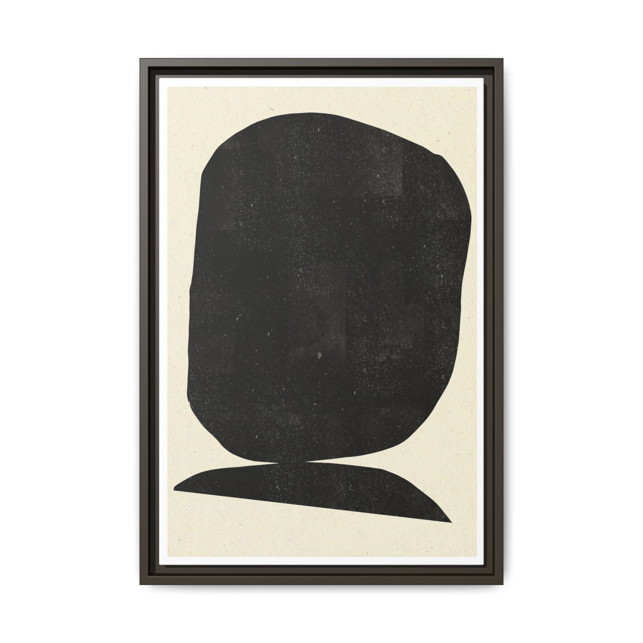 Midnight Monolith Whisper - Framed