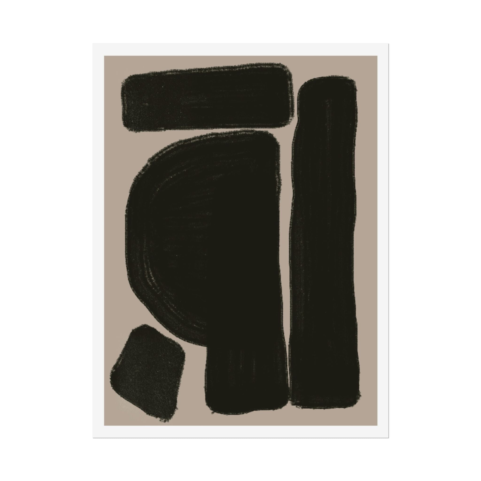 Velvet Obsidian Forms - Poster