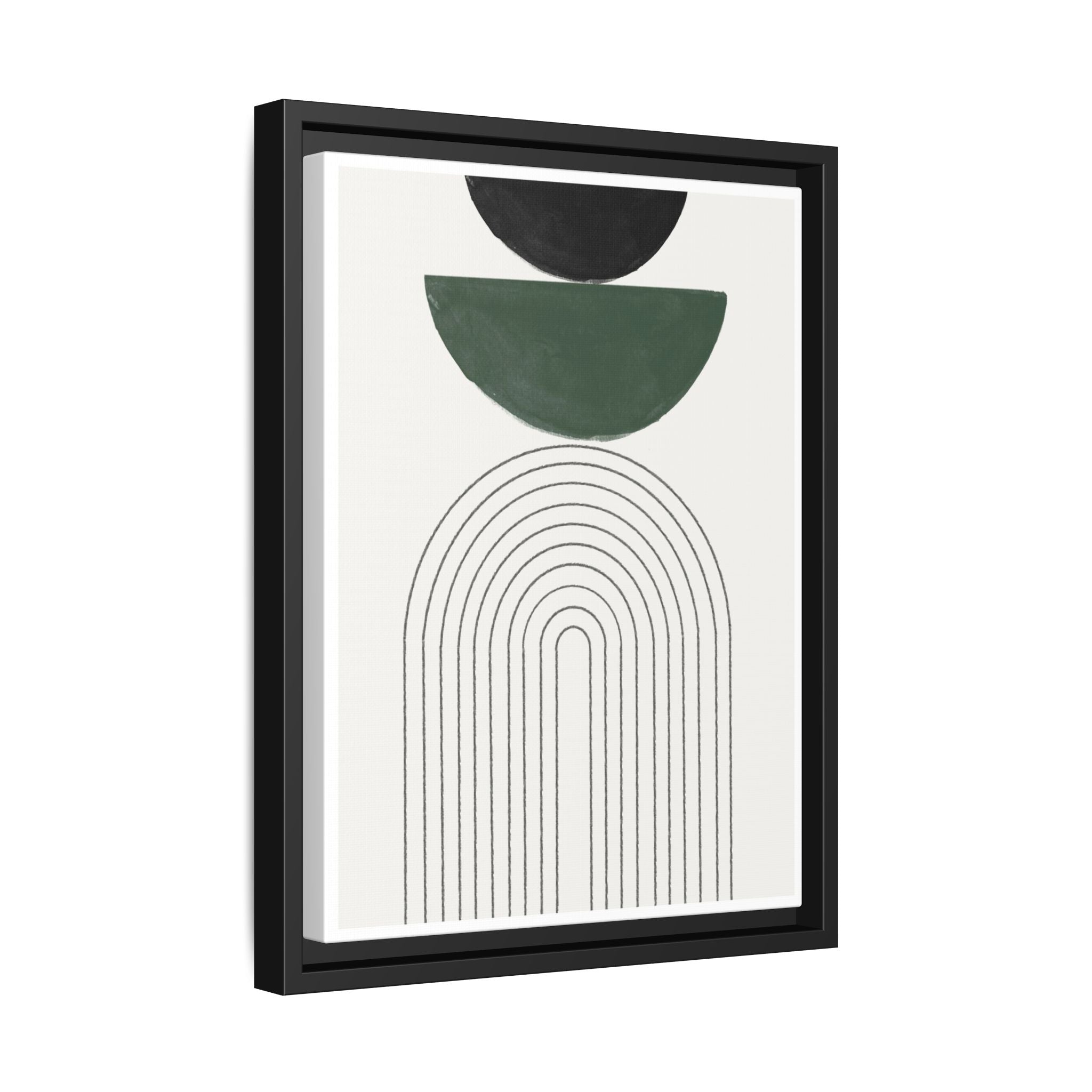 Emerald Arc Horizon - Framed