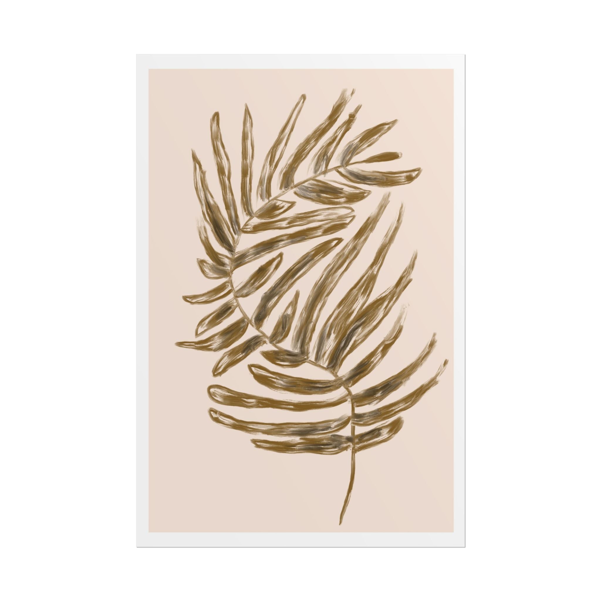 Golden Frond Reverie - Poster