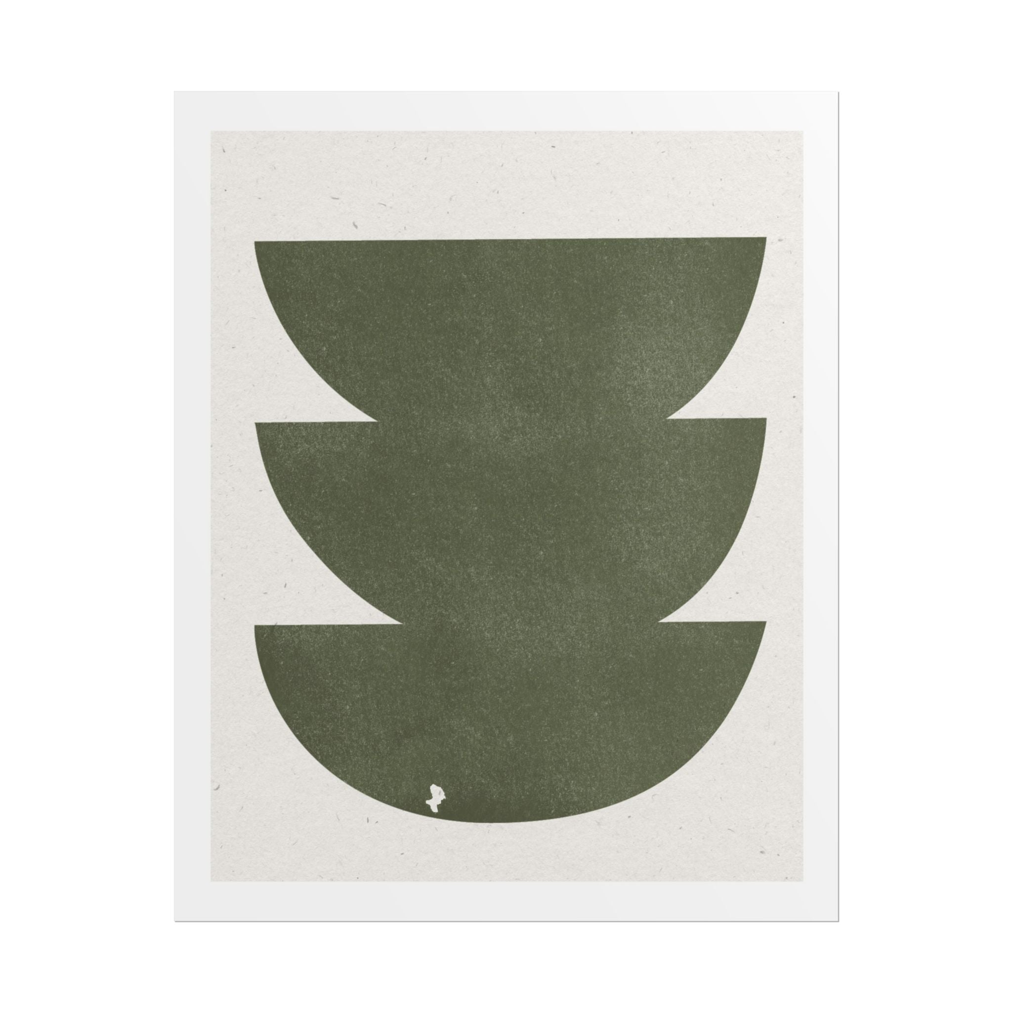 Olive Balance Forms - Poster