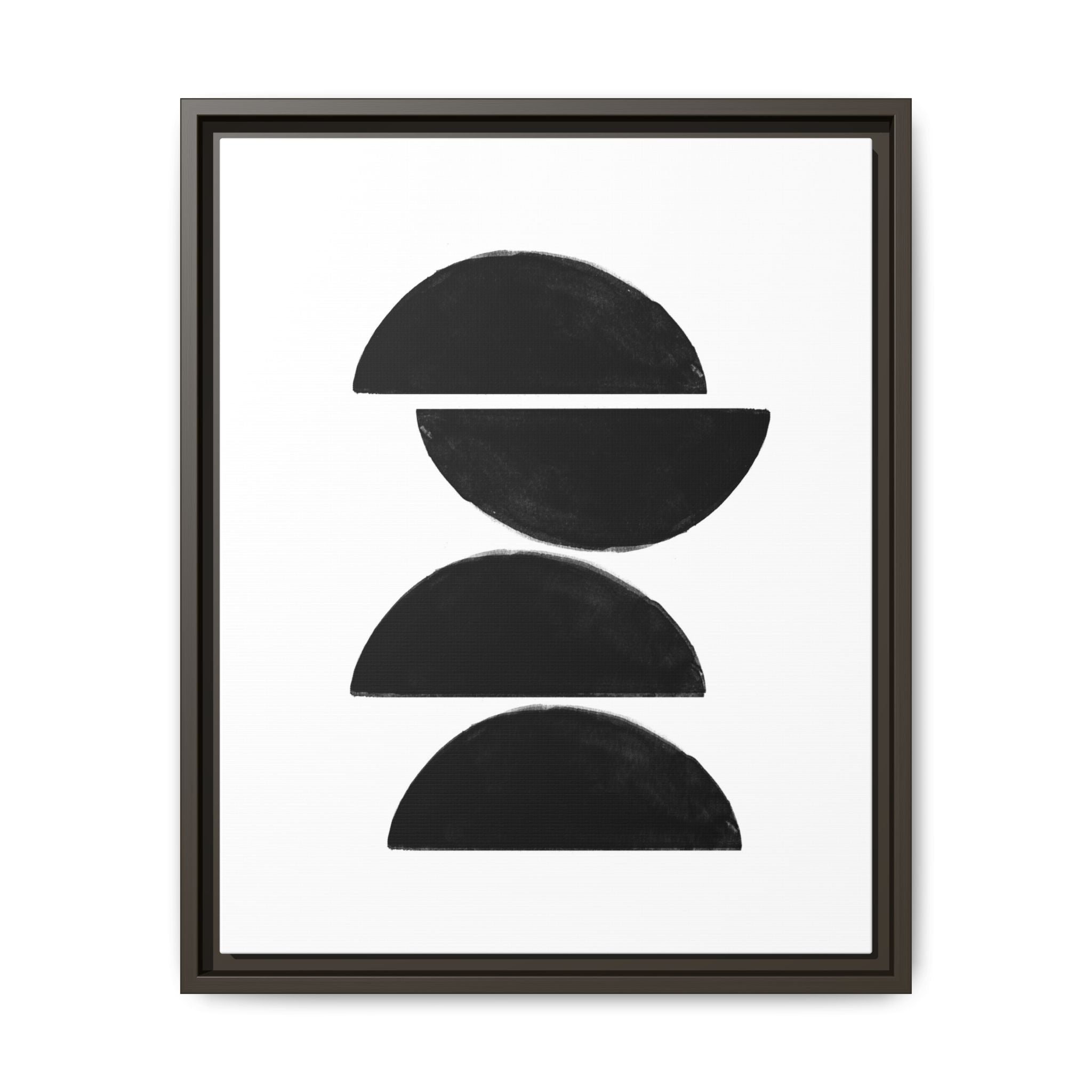 Noir Horizon Rhythm - Framed