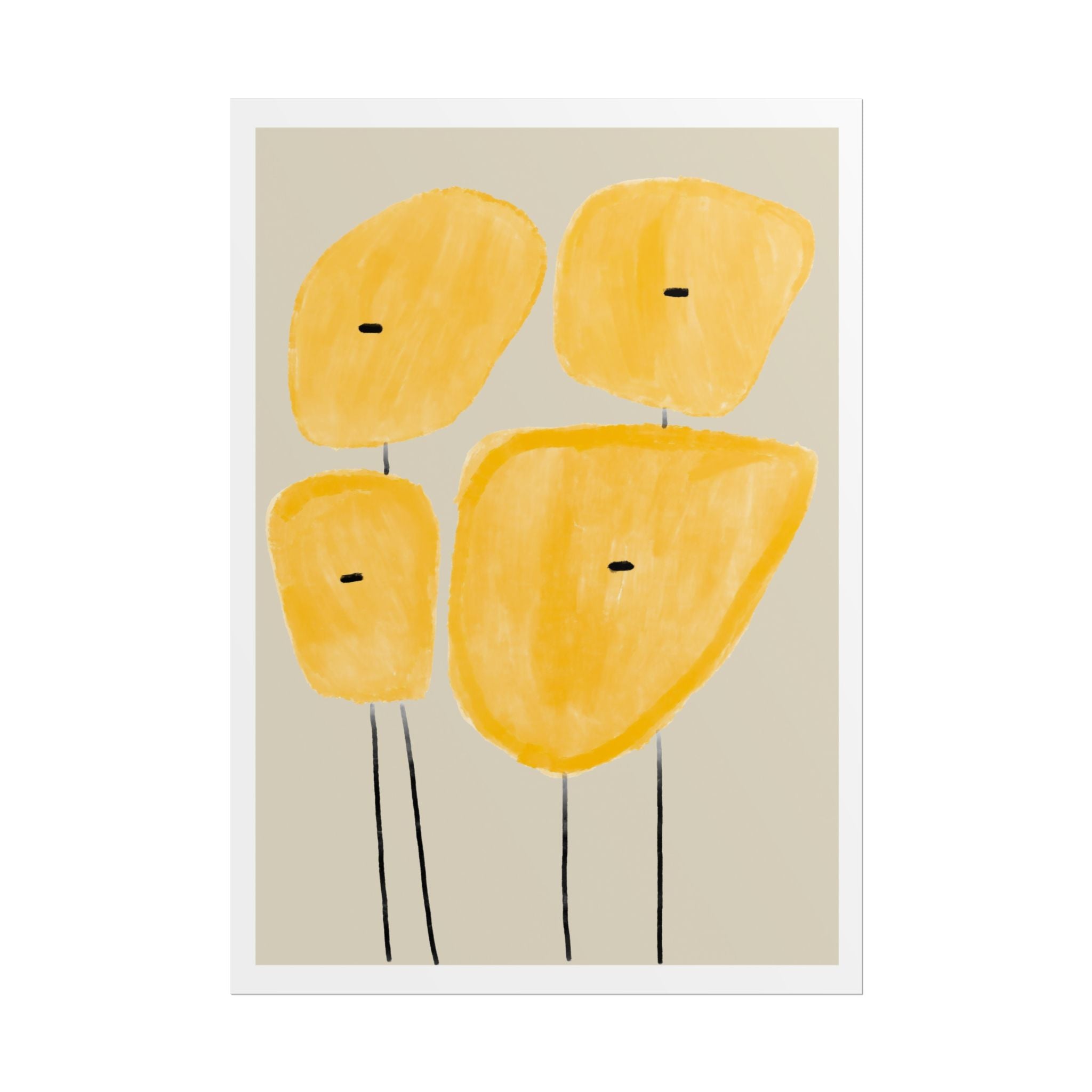 Golden Meadow Figures - Poster