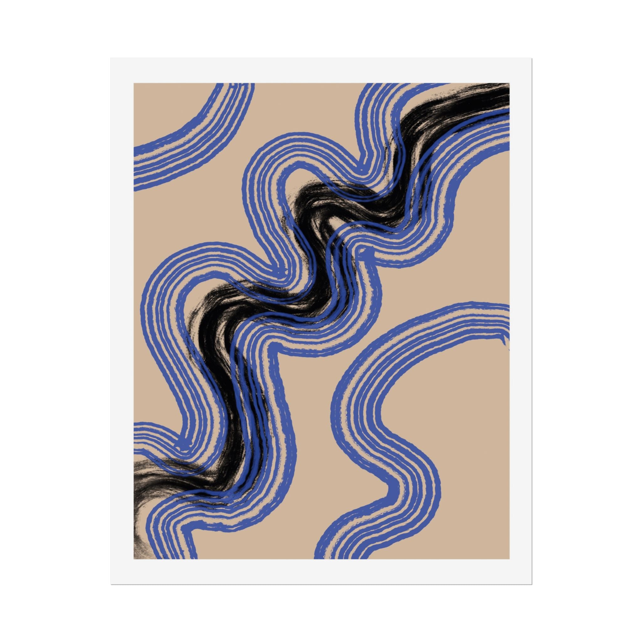 Indigo Rhythm Passage - Poster