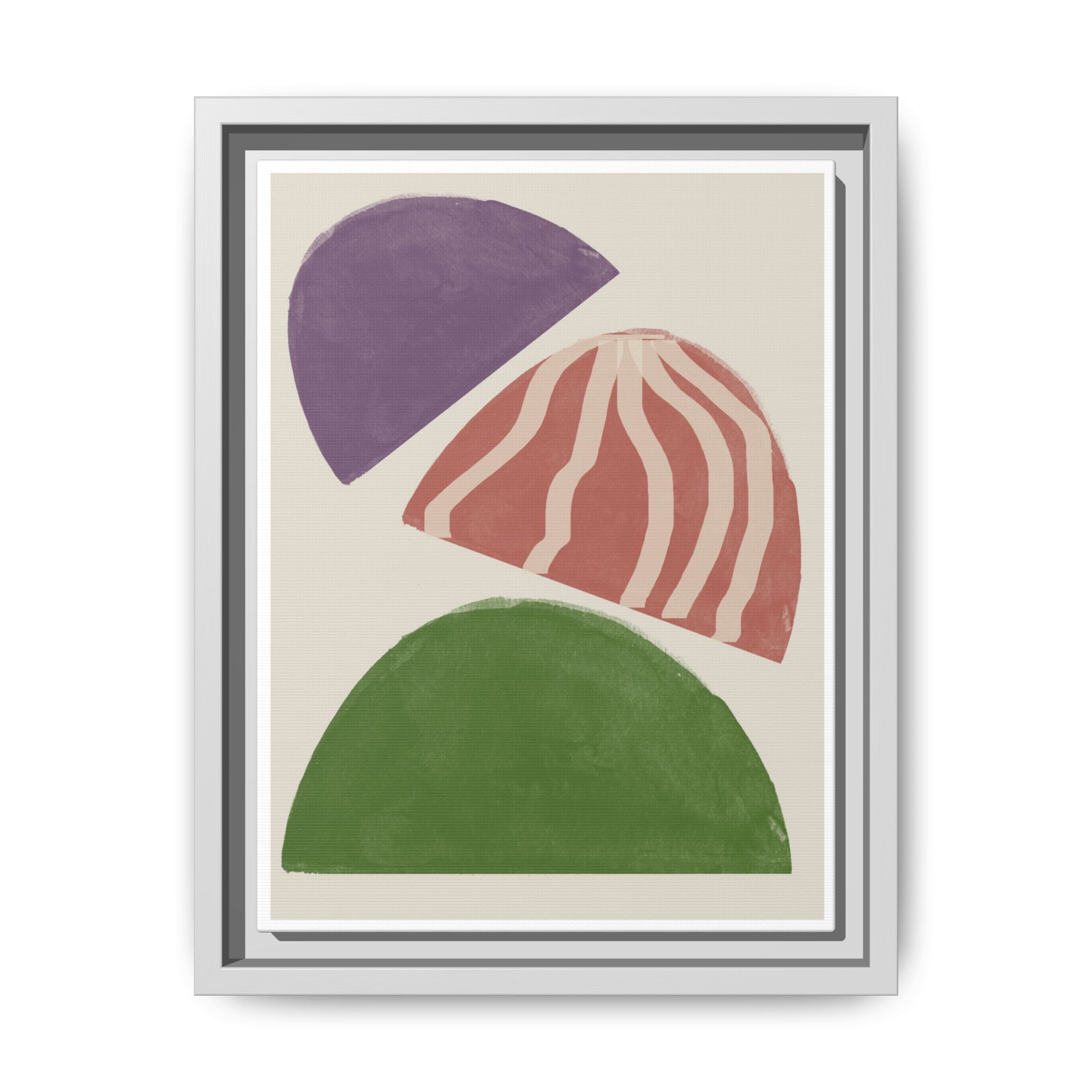 Citrus Meadow Arches - Framed